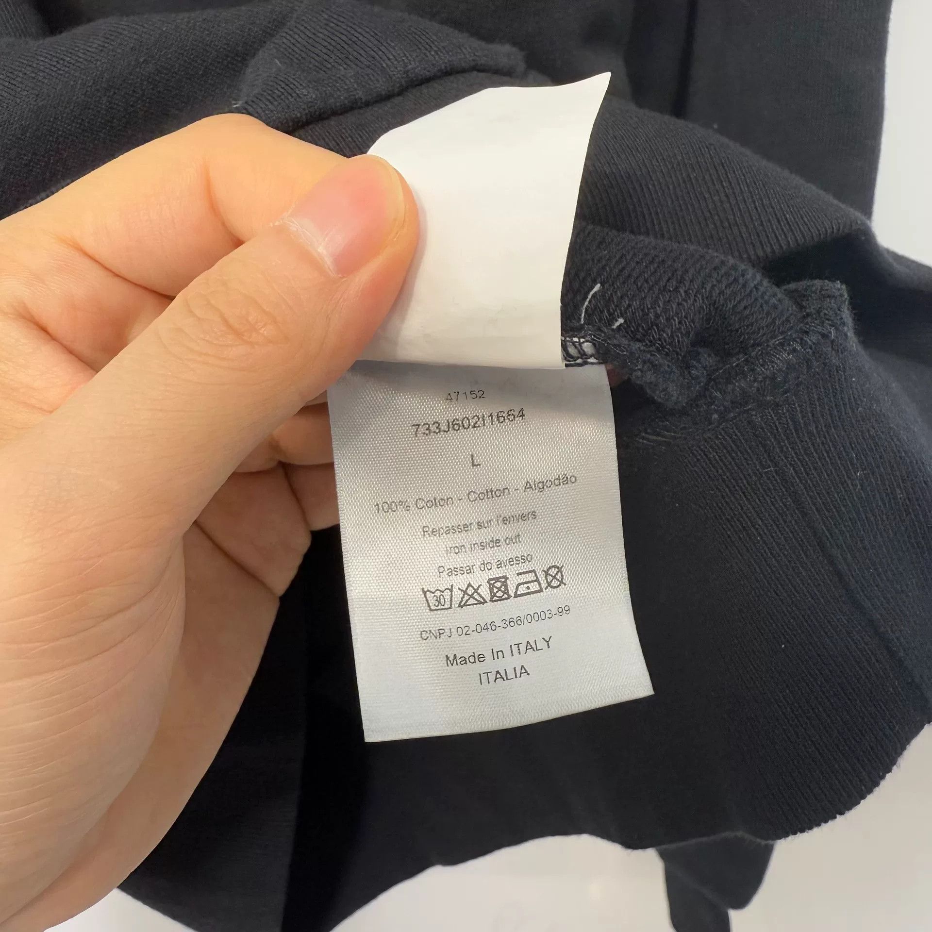 Dior Dior Hardior Logo Sweatshirt Size L Size US L / EU 52-54 / 3 - 4 Thumbnail