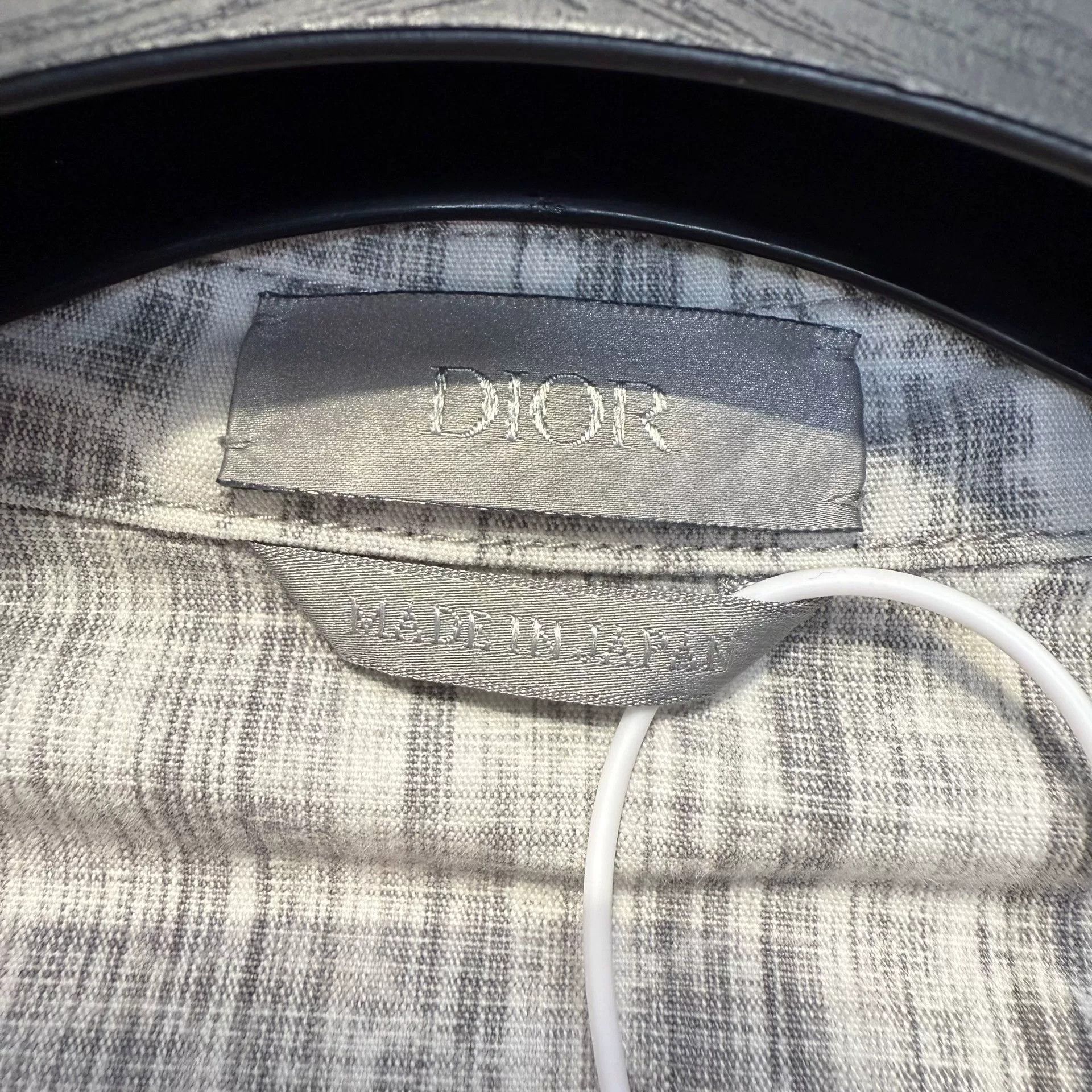 Dior Dior Oblique Monogram Button Up Shirt Size XL Size US XL / EU 56 / 4 - 9 Thumbnail