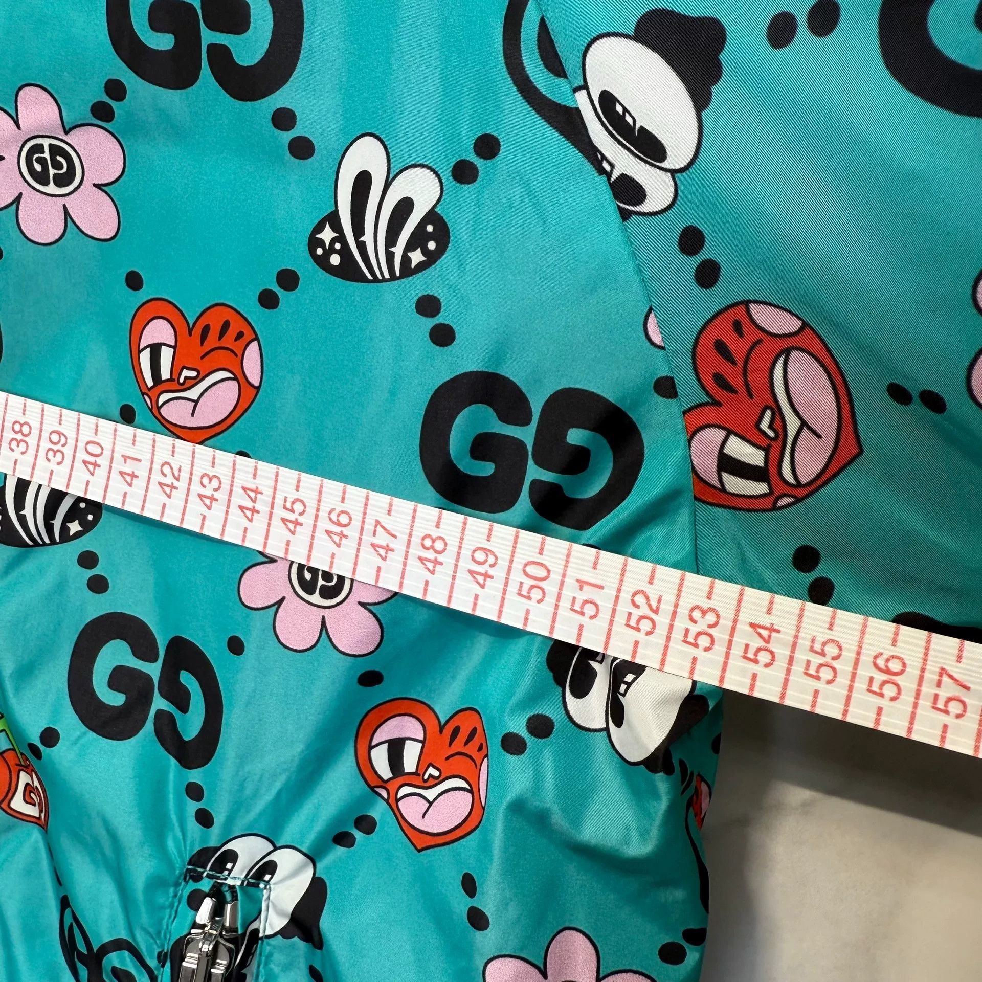 Gucci Gucci Heart Print Windbreaker Size XXS Size US XXS / EU 40 - 6 Thumbnail