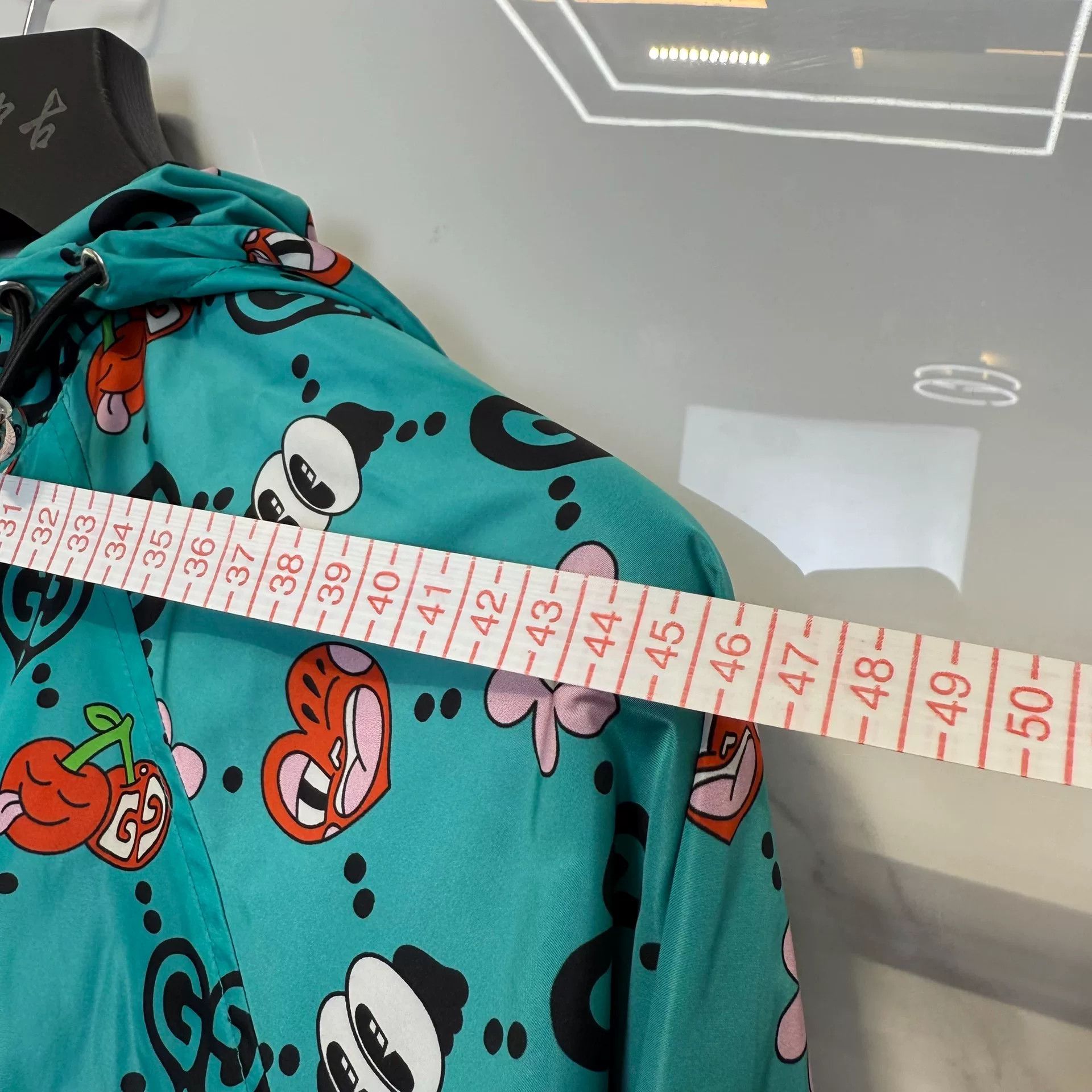 Gucci Gucci Heart Print Windbreaker Size XXS Size US XXS / EU 40 - 5 Thumbnail