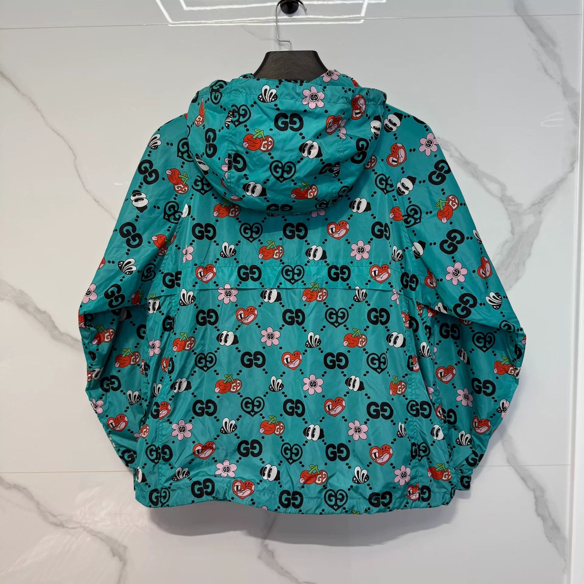 Gucci Gucci Heart Print Windbreaker Size XXS Size US XXS / EU 40 - 3 Thumbnail