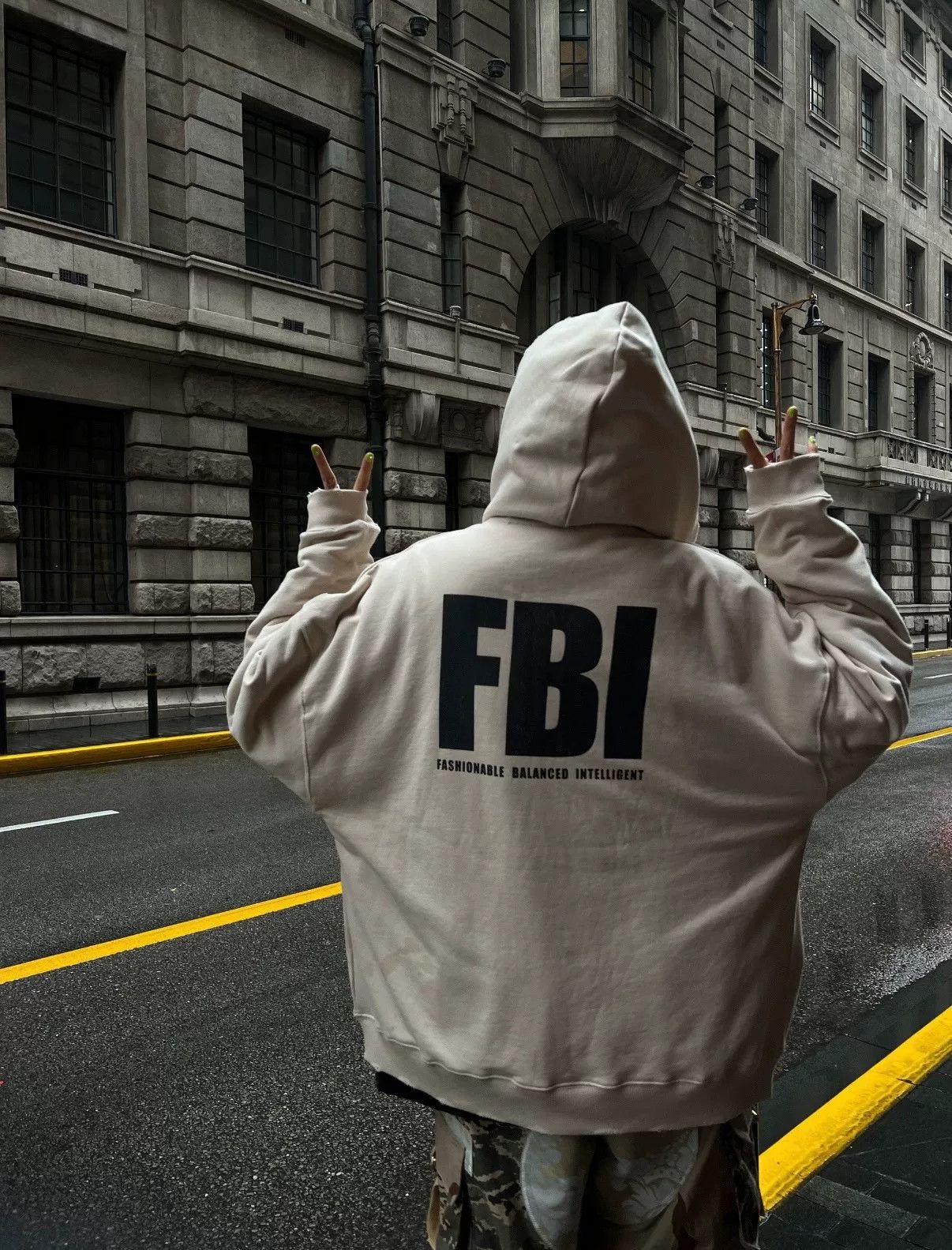 Balenciaga Balenciaga FBI Zip-Up Hoodie Beige Size S Size US S / EU 44-46 / 1 - 10 Thumbnail