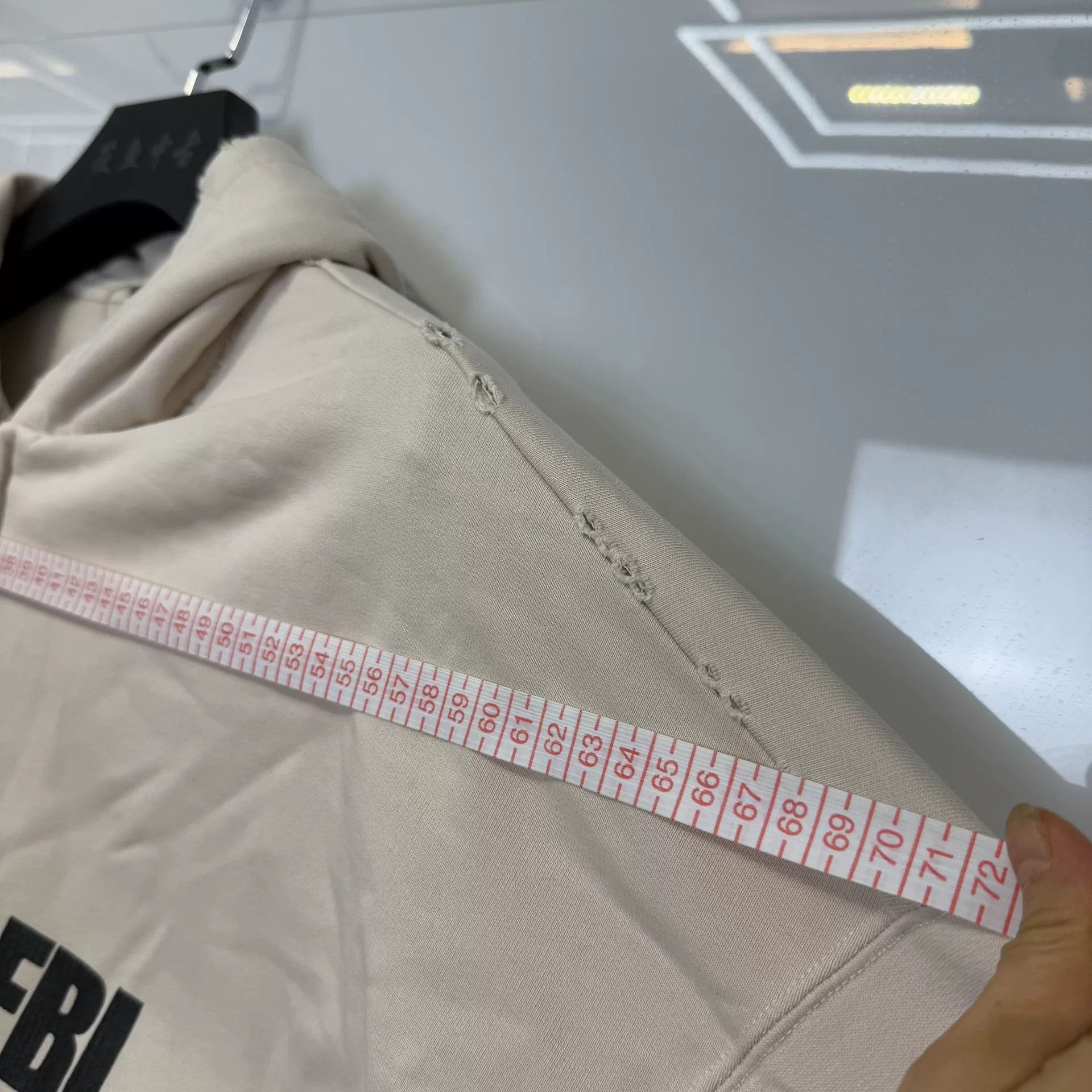 Balenciaga Balenciaga FBI Zip-Up Hoodie Beige Size S Size US S / EU 44-46 / 1 - 5 Thumbnail