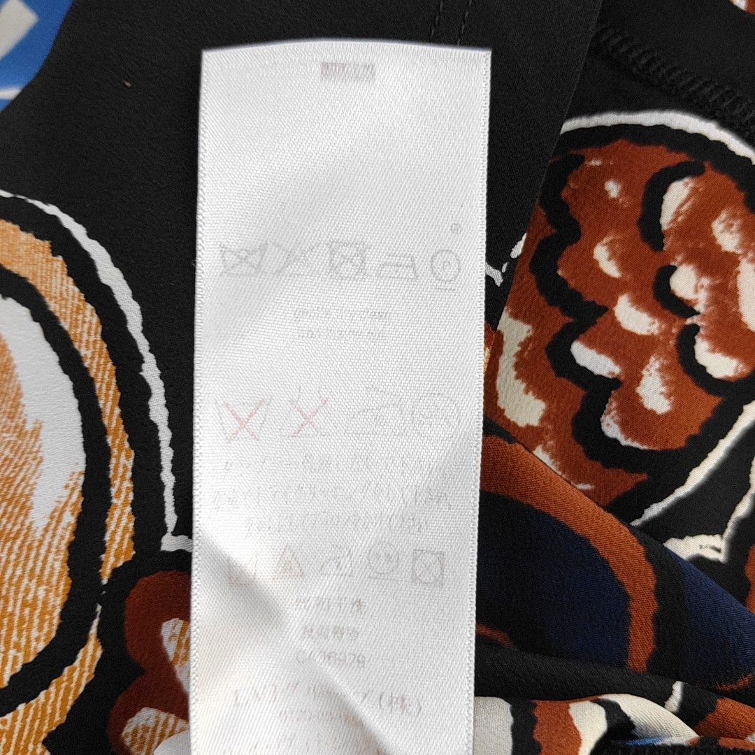 Louis Vuitton Louis Vuitton Floral Print Silk Blend T-Shirt M Size M / US 6-8 / IT 42-44 - 4 Thumbnail