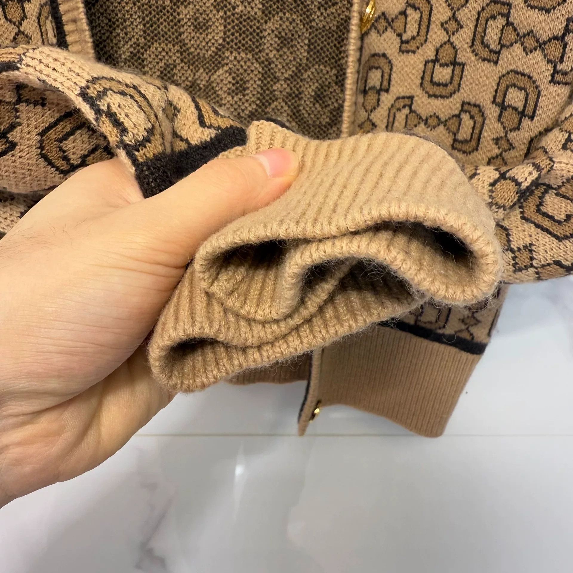 Gucci Gucci GG Monogram Cardigan Size XS Size XS / US 0-2 / IT 36-38 - 5 Thumbnail