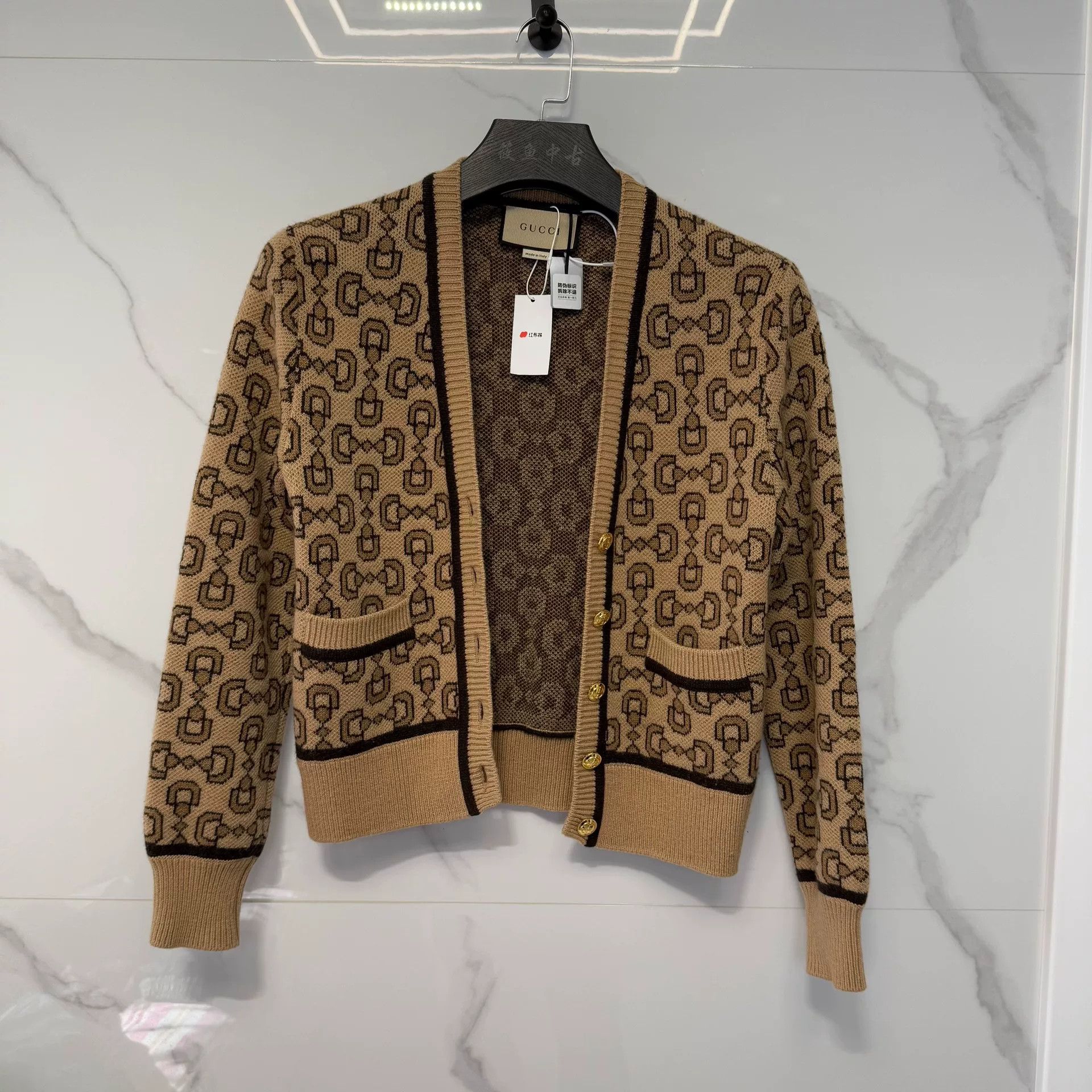 Gucci Gucci GG Monogram Cardigan Size XS Size XS / US 0-2 / IT 36-38 - 2 Thumbnail