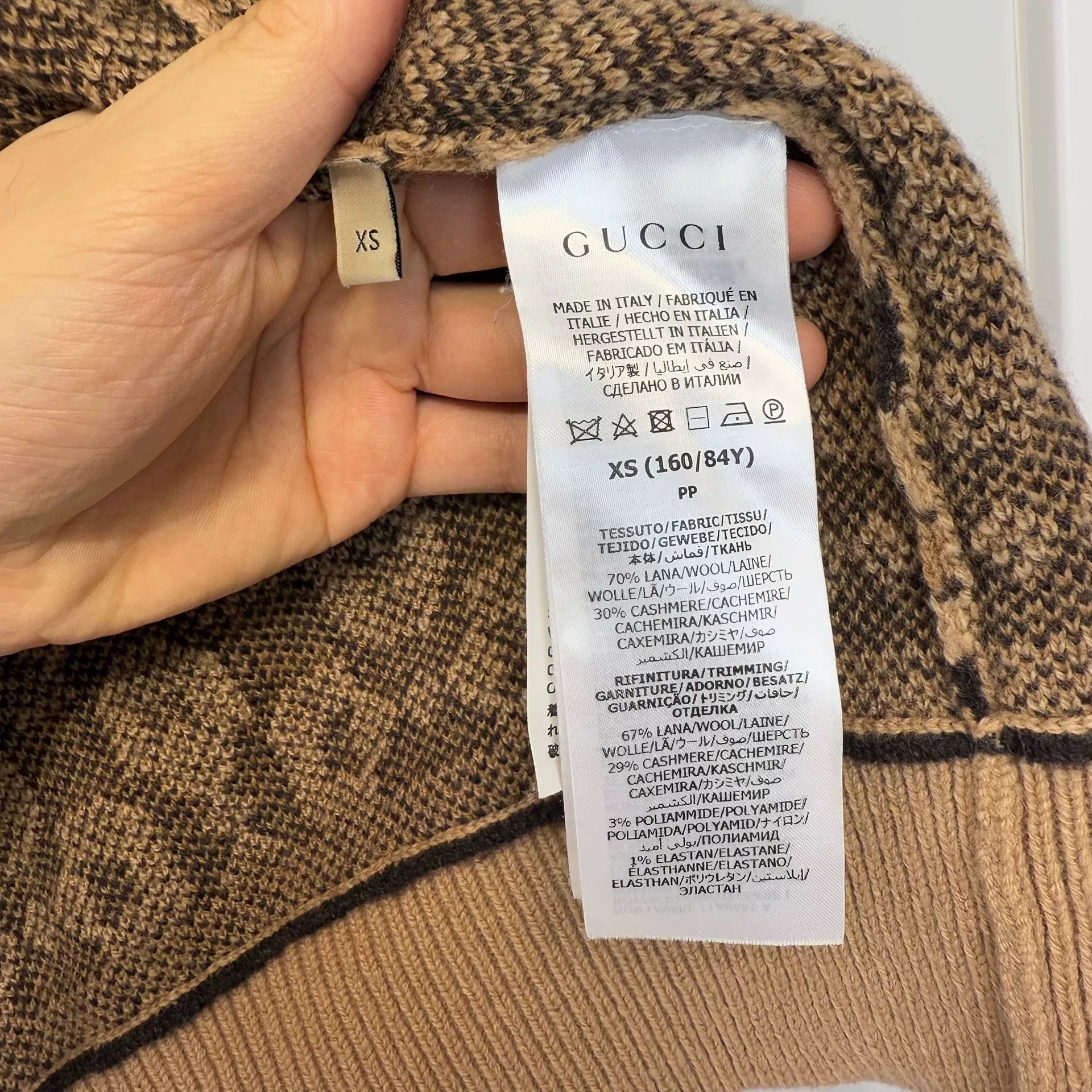 Gucci Gucci GG Monogram Cardigan Size XS Size XS / US 0-2 / IT 36-38 - 4 Thumbnail