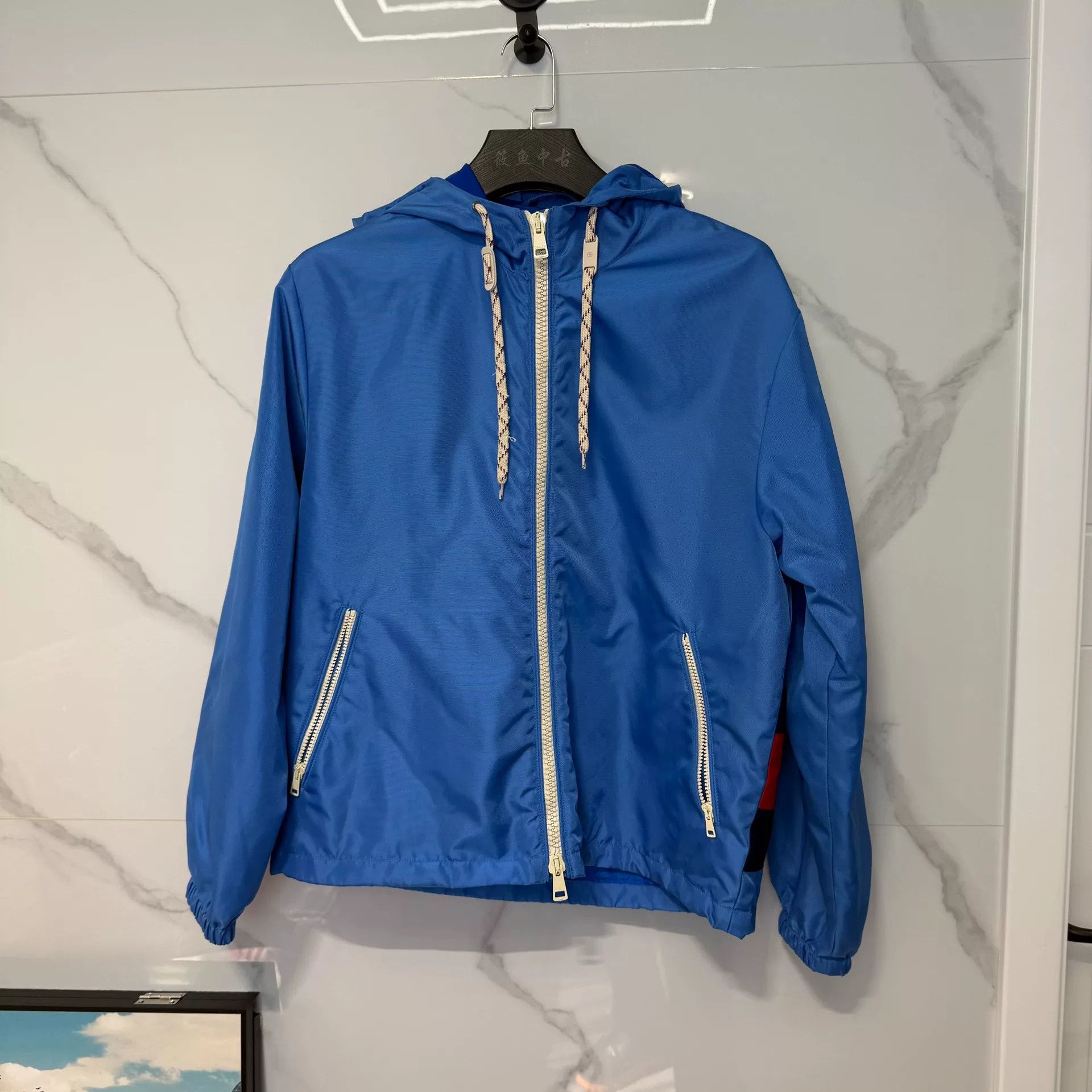 Gucci Gucci Logo Hooded Jacket Size S Size US S / EU 44-46 / 1 - 2 Thumbnail