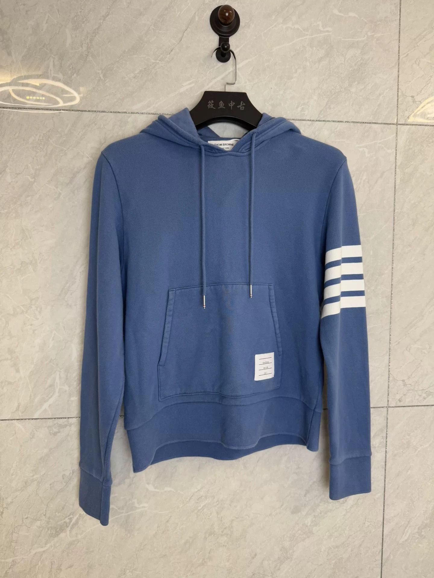 Thom Browne Thom Browne 4-Bar Stripe Hoodie Size 1 Size US S / EU 44-46 / 1 - 2 Thumbnail