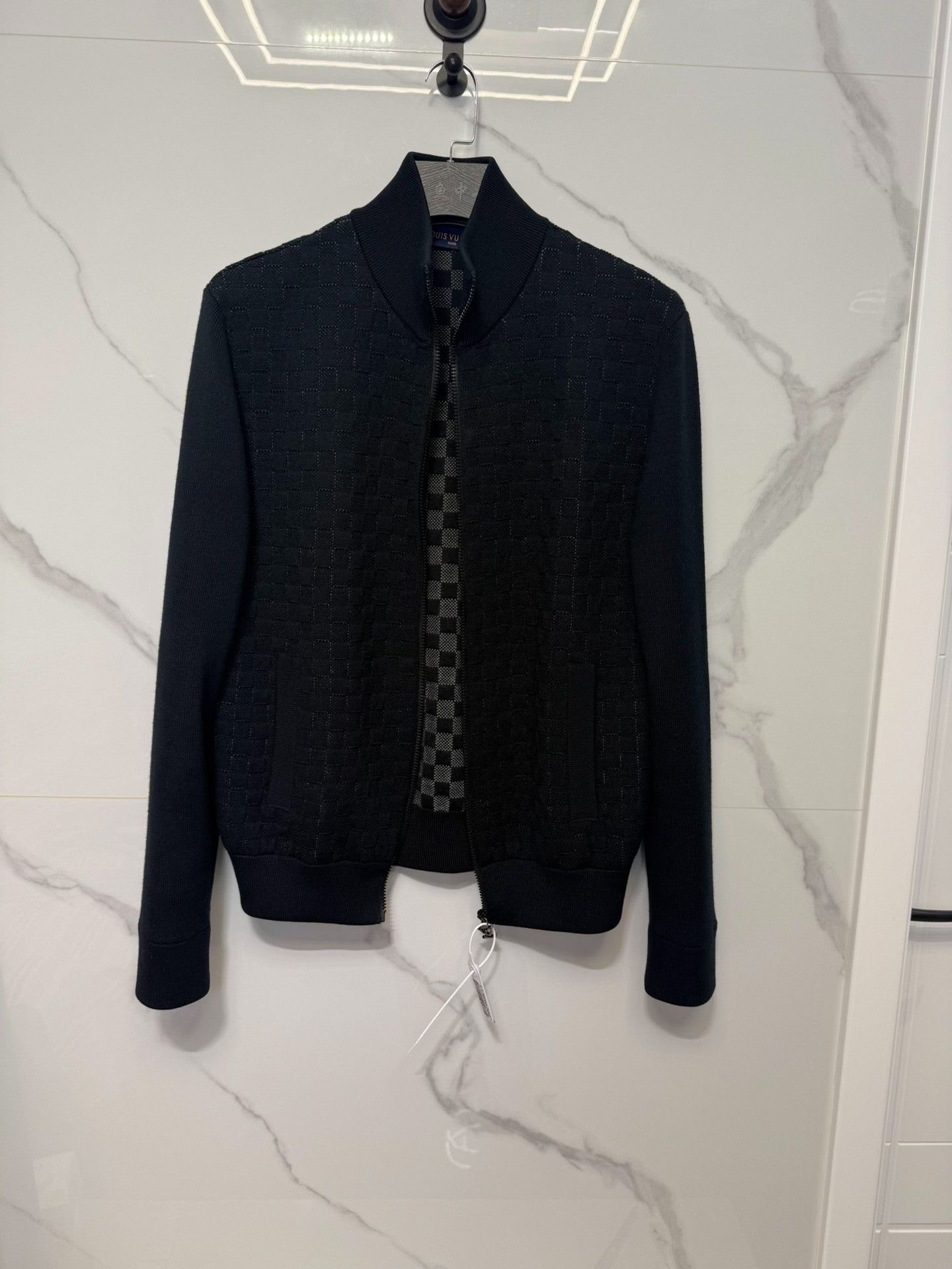 Louis Vuitton Louis Vuitton Checkerboard Wool Jacket Size M Size US M / EU 48-50 / 2 - 2 Thumbnail