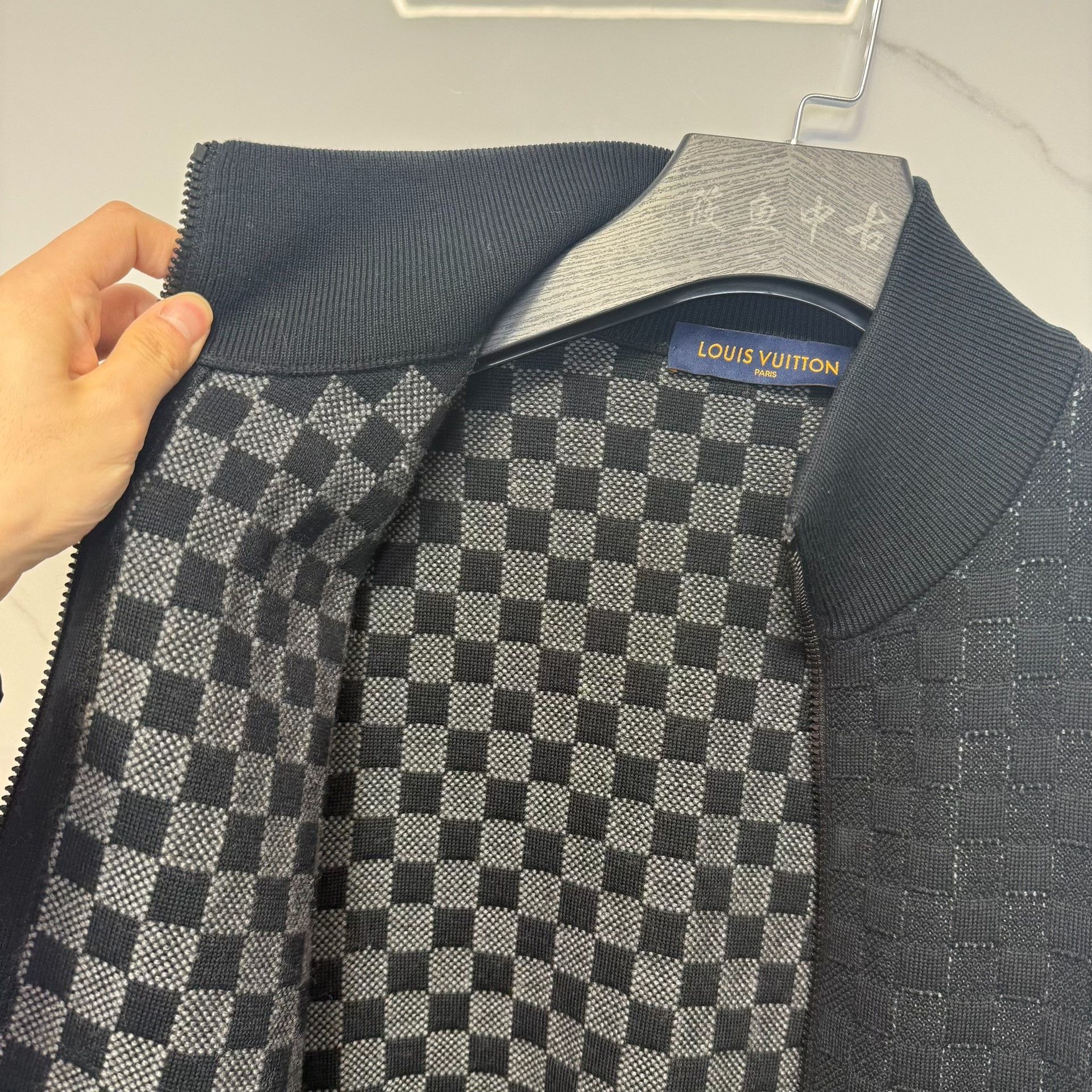 Louis Vuitton Louis Vuitton Checkerboard Wool Jacket Size M Size US M / EU 48-50 / 2 - 5 Thumbnail