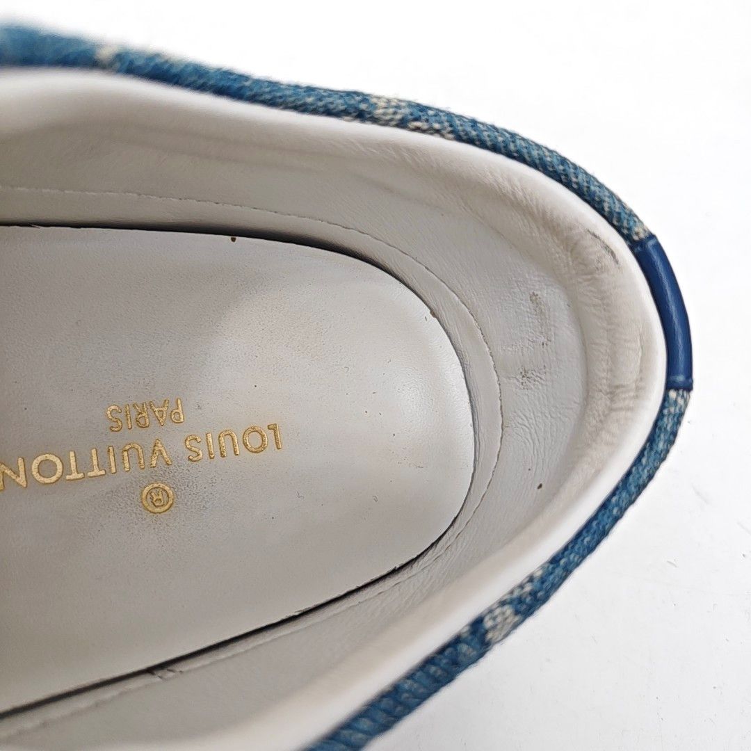 Louis Vuitton Louis Vuitton Monogram Denim Low-Top Sneakers Size 36.5 Size US 6.5 / IT 36.5 - 8 Thumbnail
