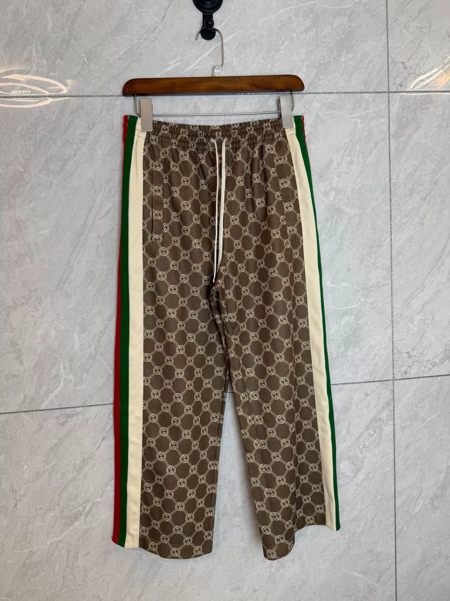 Gucci Gucci GG Pattern Button Track Pants Size XS Size US 28 / EU 44 - 2 Thumbnail