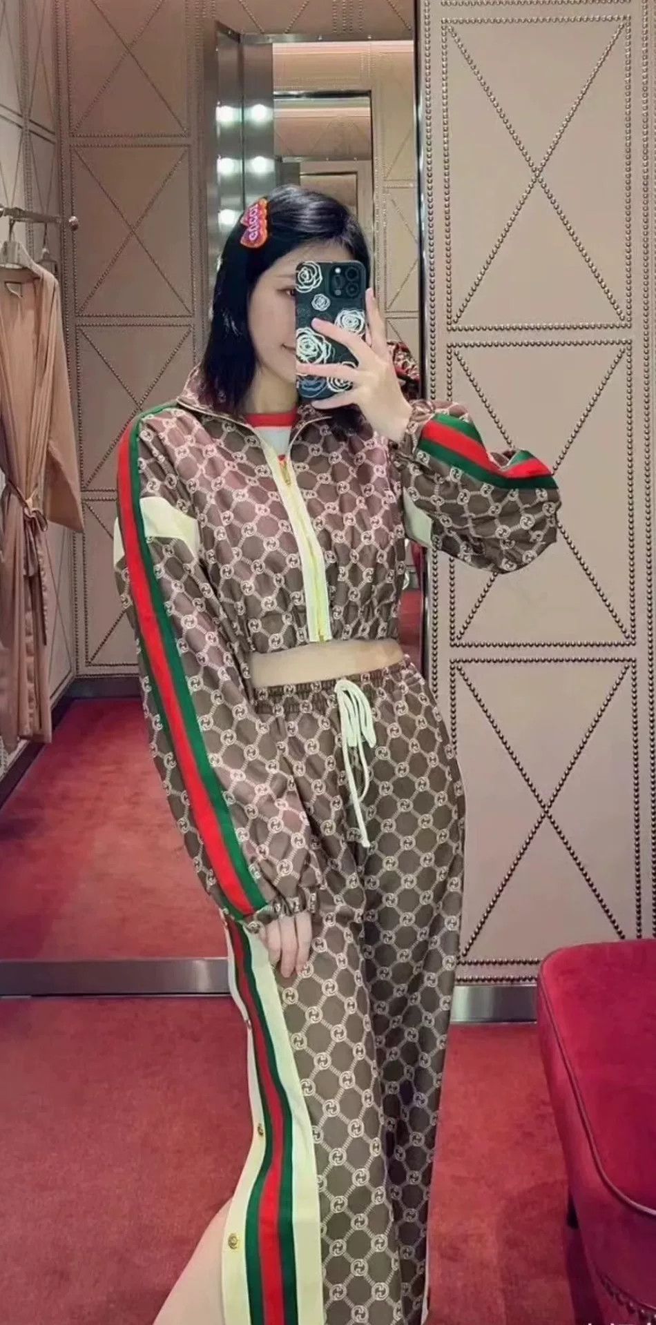 Gucci Gucci GG Pattern Button Track Pants Size XS Size US 28 / EU 44 - 10 Thumbnail