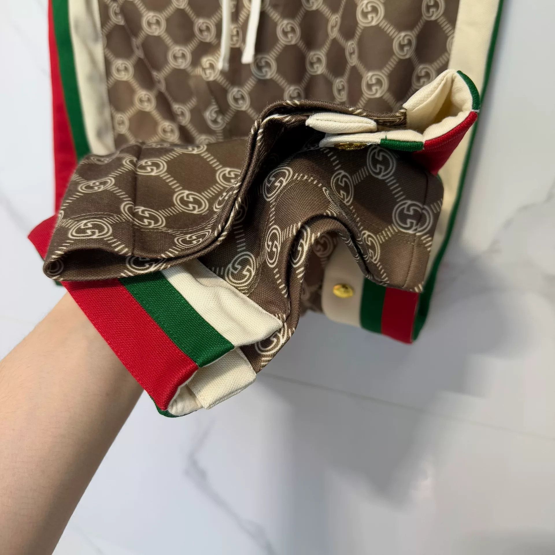 Gucci Gucci GG Pattern Button Track Pants Size XS Size US 28 / EU 44 - 8 Thumbnail