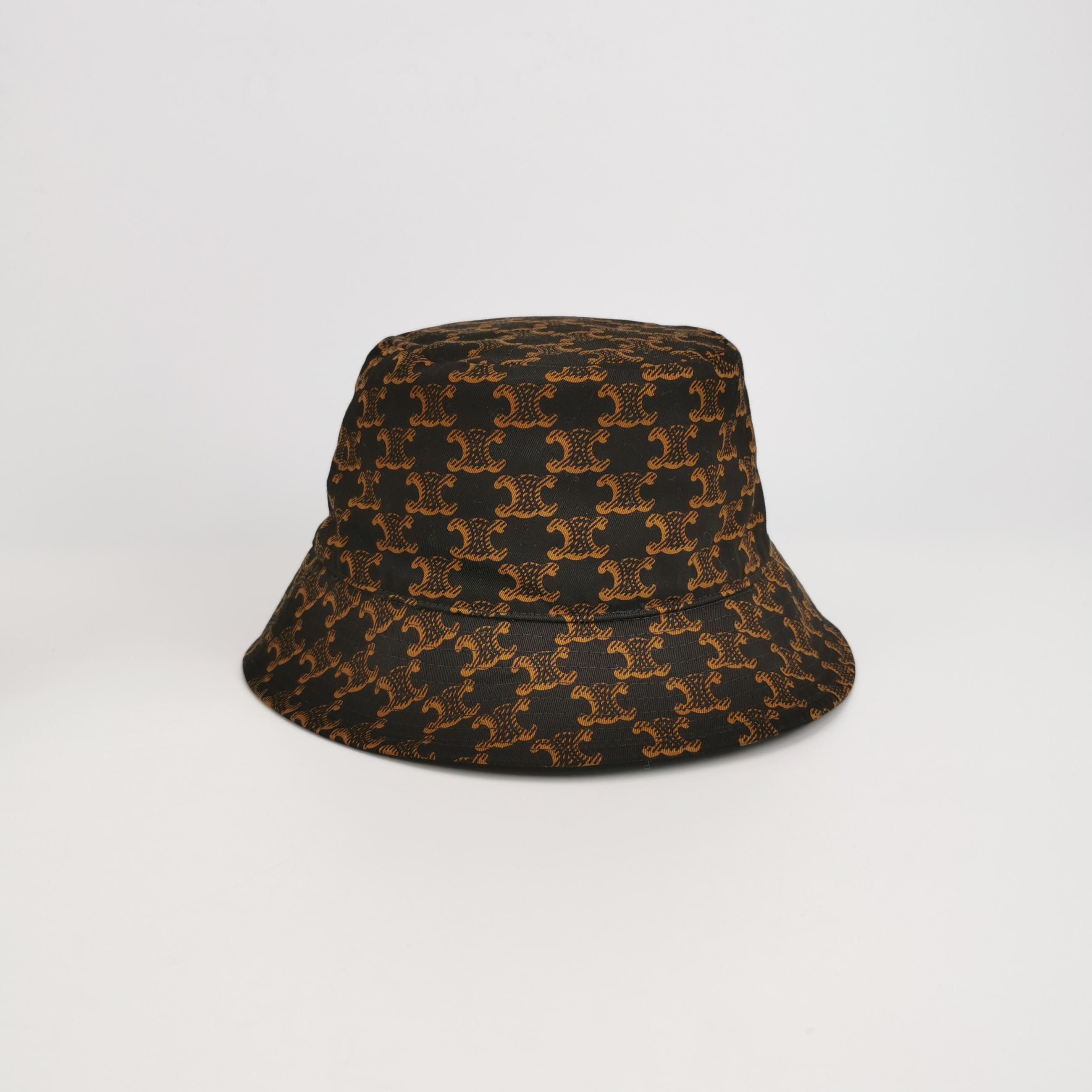 Celine Celine Triomphe Bucket Hat Size S Size ONE SIZE - 3 Thumbnail