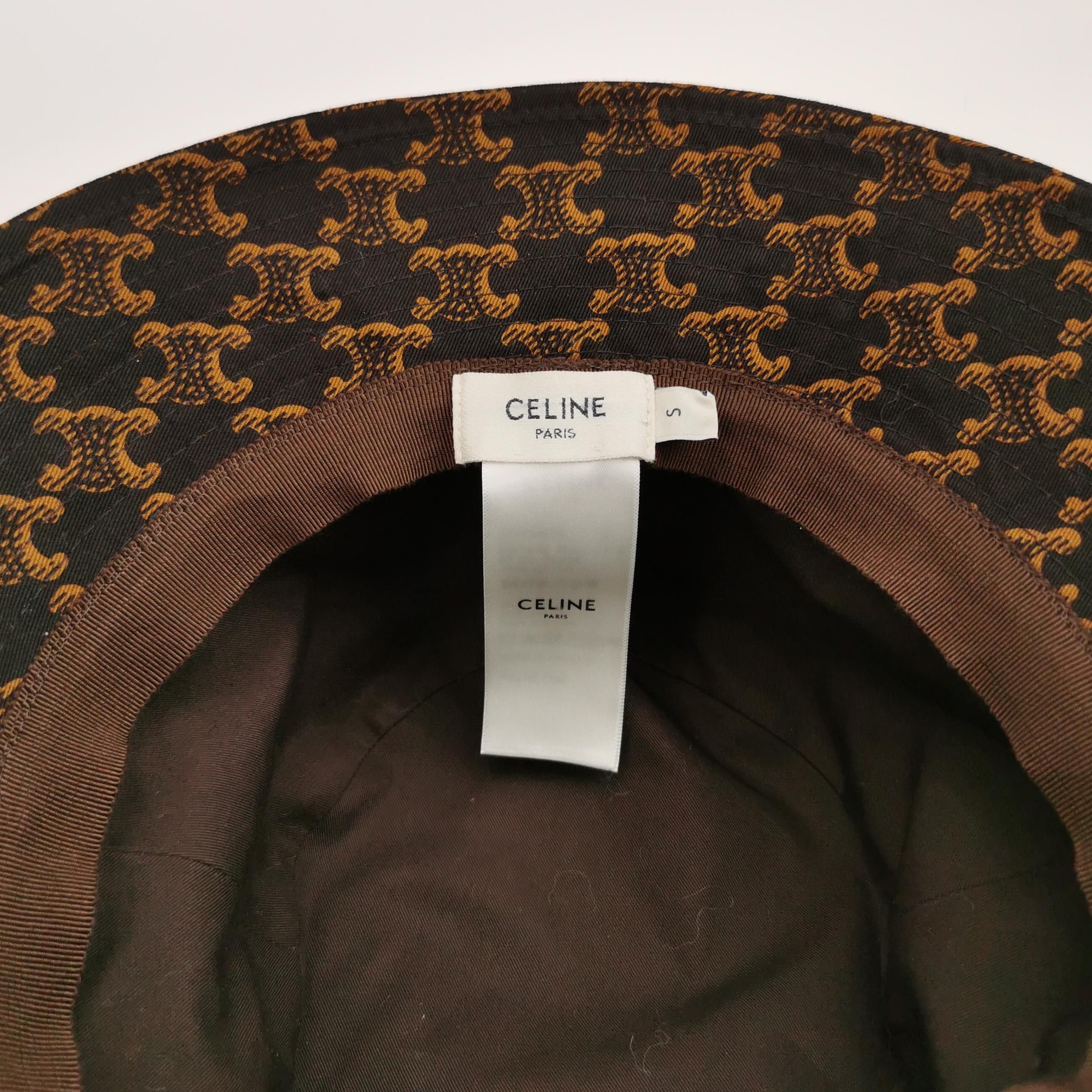 Celine Celine Triomphe Bucket Hat Size S Size ONE SIZE - 5 Thumbnail