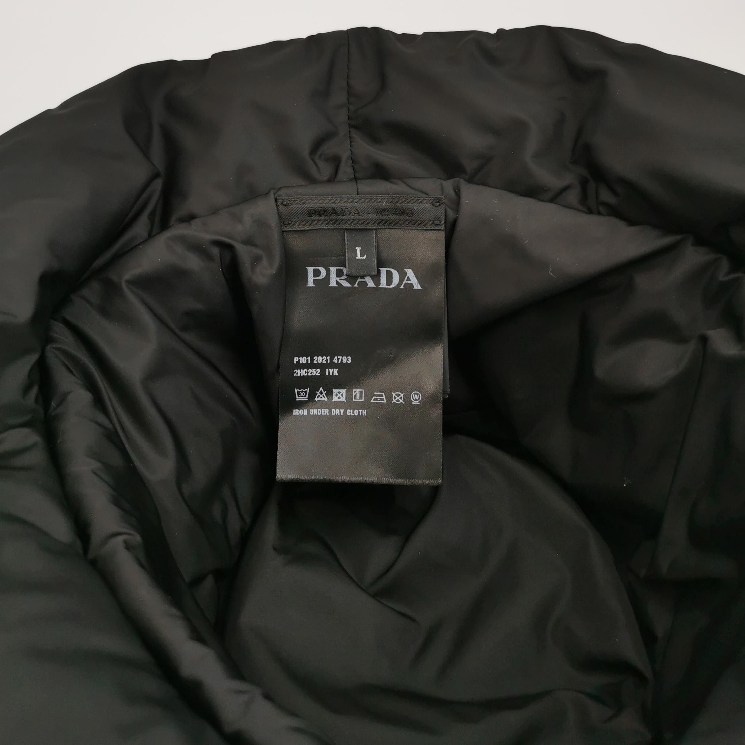 Prada Prada Quilted Logo Bucket Hat Size L Size ONE SIZE - 5 Thumbnail