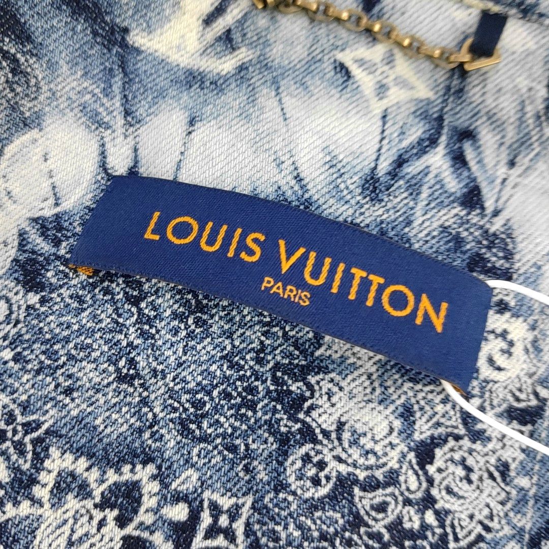 Louis Vuitton Louis Vuitton Monogram Denim Light Jacket Size XS Size US XS / EU 42 / 0 - 6 Thumbnail