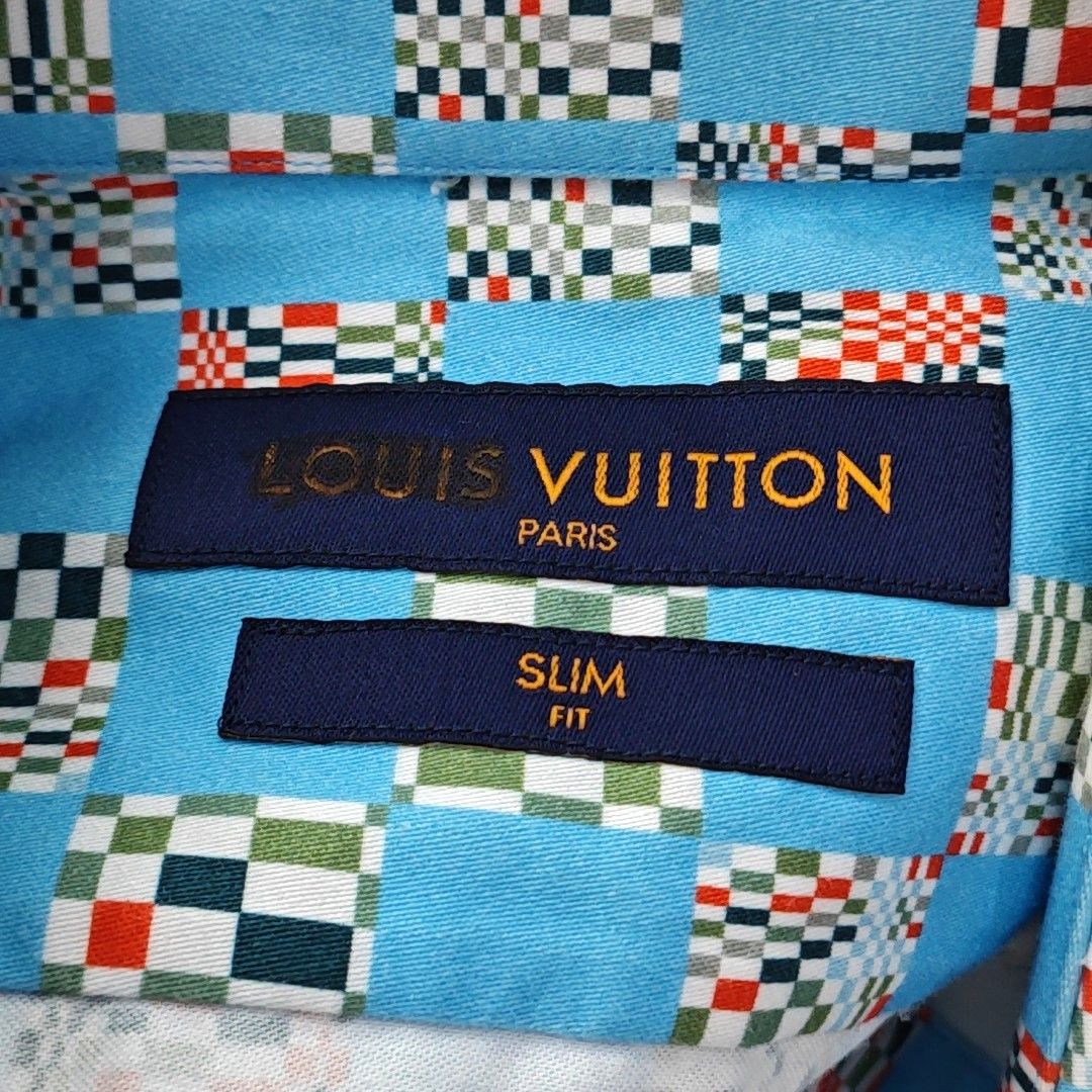 Louis Vuitton Louis Vuitton Check Pattern Shirt Size S Size US S / EU 44-46 / 1 - 5 Thumbnail