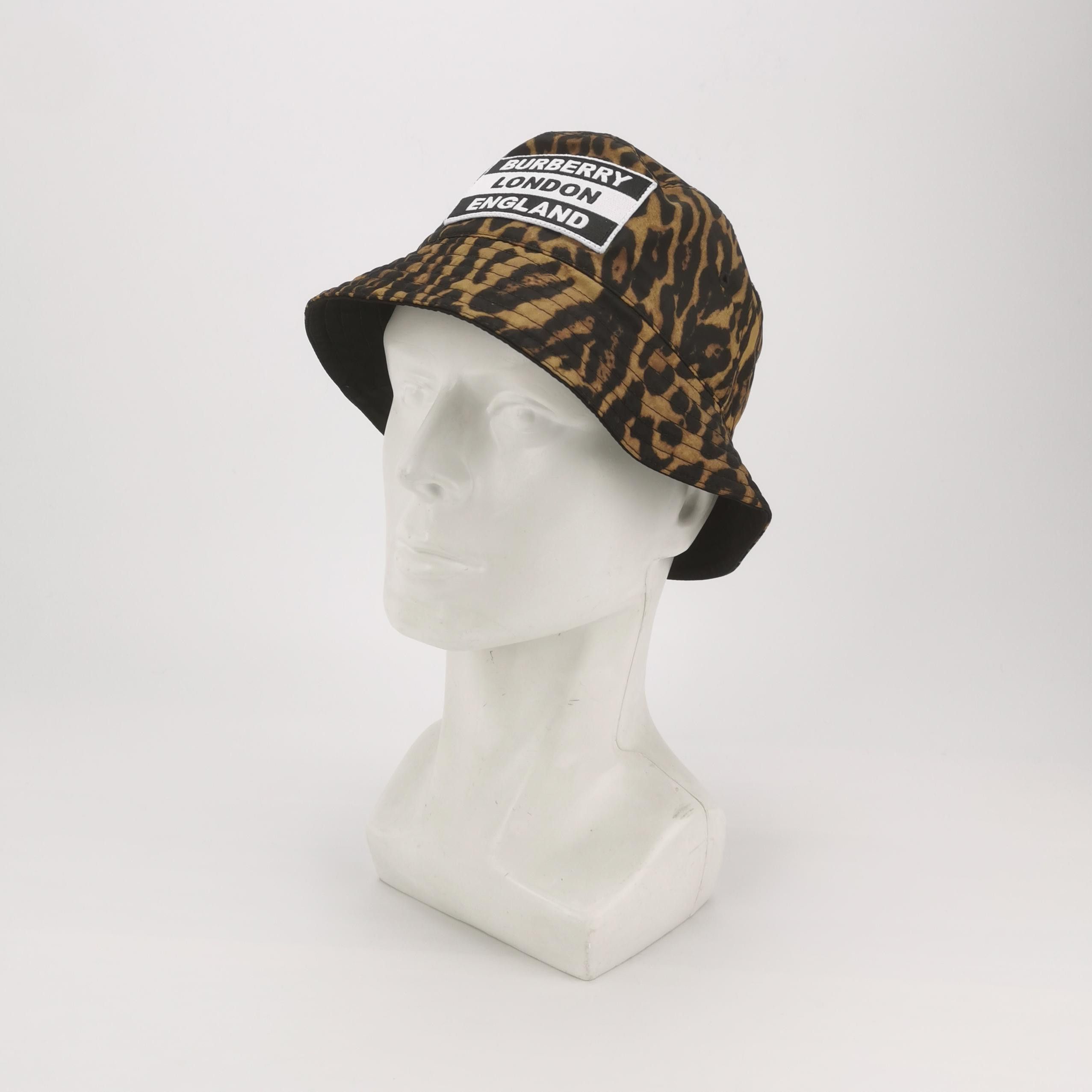 Burberry Burberry Leopard Print Bucket Hat Size S Size ONE SIZE - 2 Thumbnail