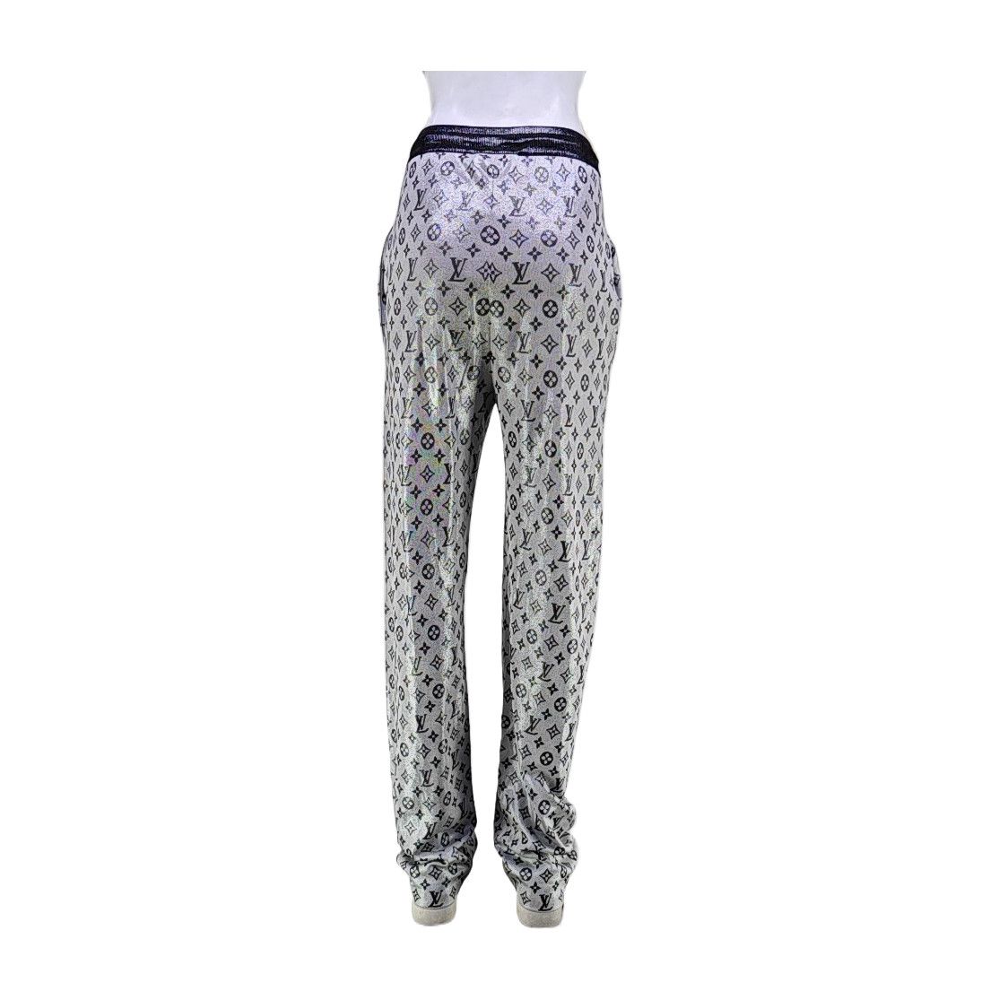 Louis Vuitton Louis Vuitton Monogram Silk Pants M Size 25" / US 0 / IT 36 - 2 Thumbnail