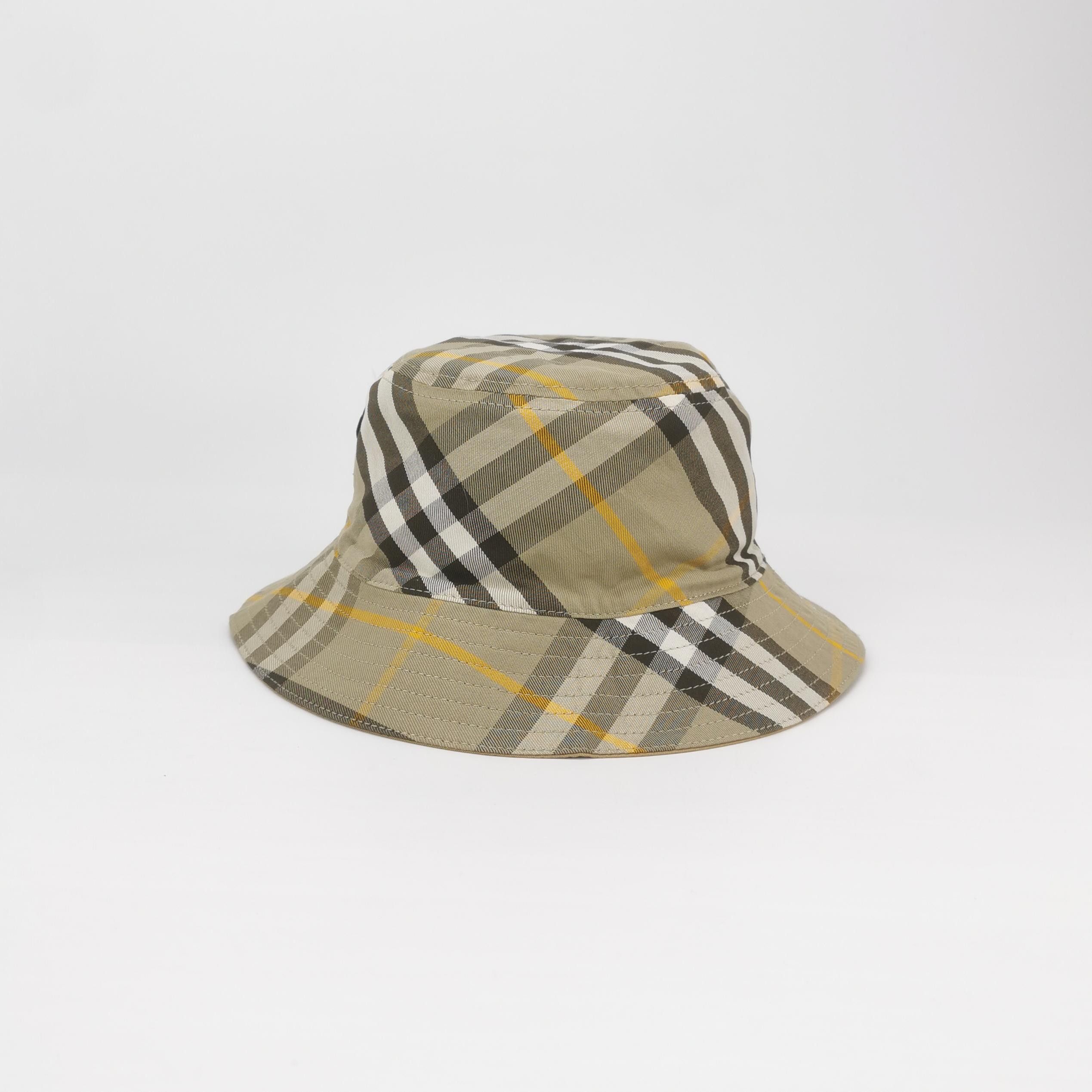 Burberry Burberry Reversible Check Bucket Hat Size S Size ONE SIZE - 6 Thumbnail