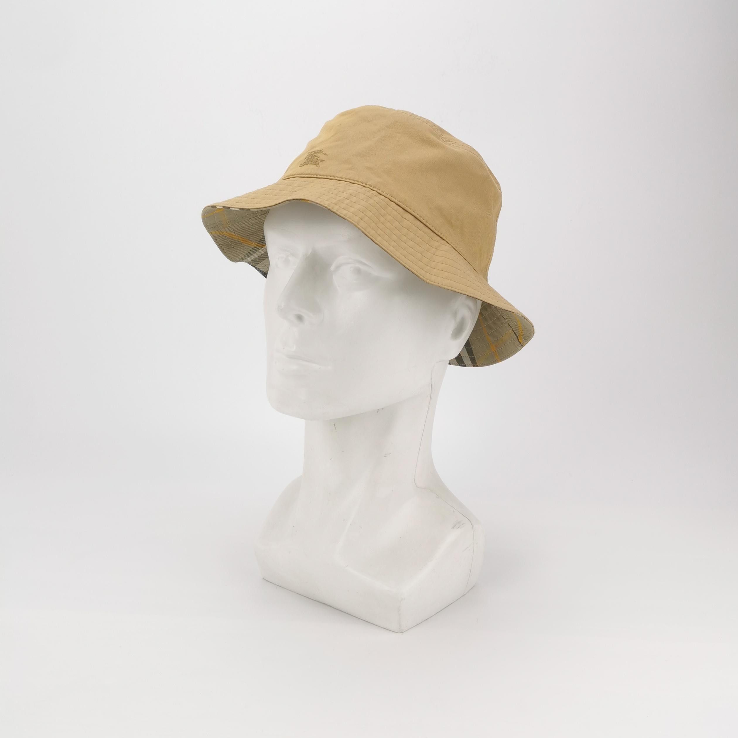 Burberry Burberry Reversible Check Bucket Hat Size S Size ONE SIZE - 2 Thumbnail