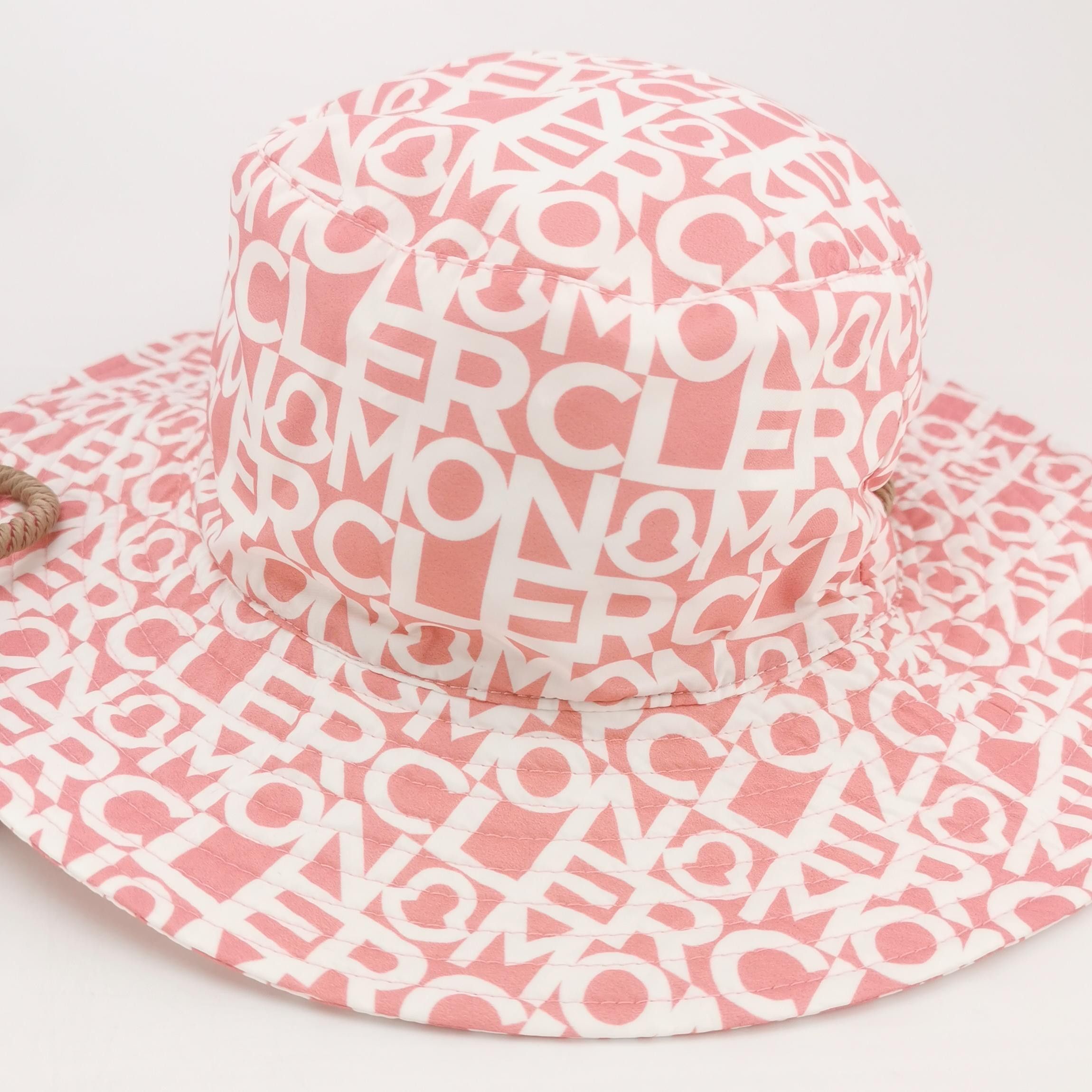 Moncler Moncler All-over Logo Bucket Hat Size M Size ONE SIZE - 4 Thumbnail