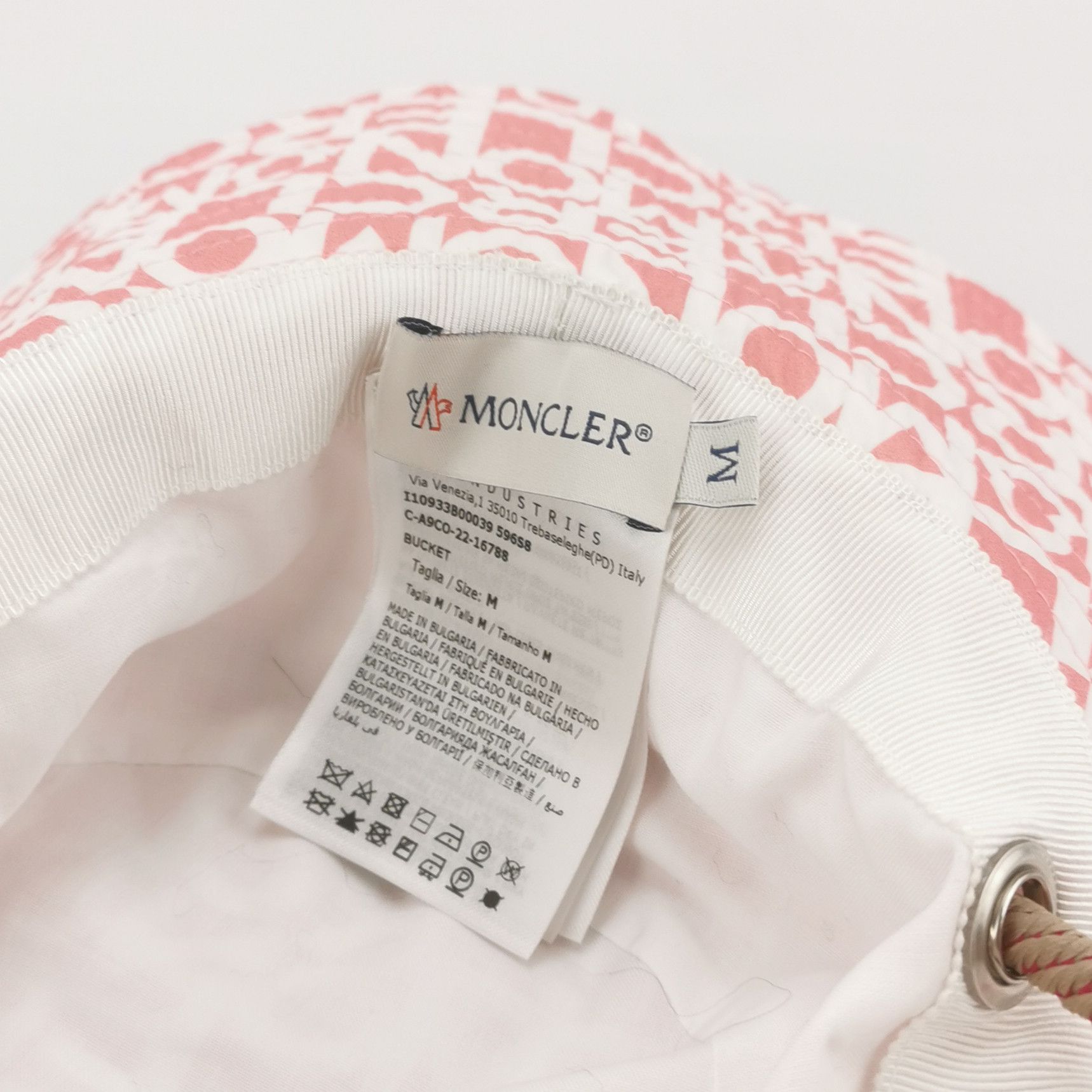 Moncler Moncler All-over Logo Bucket Hat Size M Size ONE SIZE - 5 Thumbnail