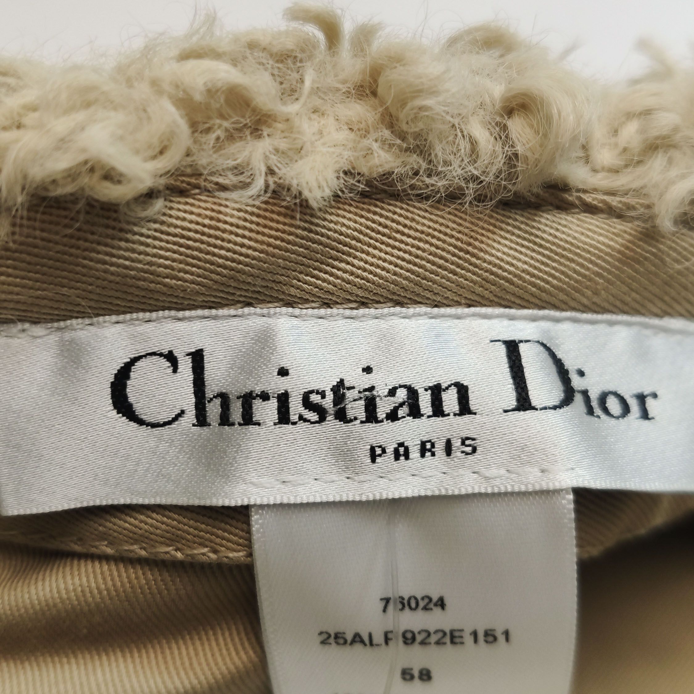 Dior Dior D-Player DiorAlps Textured Baseball Cap Size 58 Size ONE SIZE - 8 Thumbnail