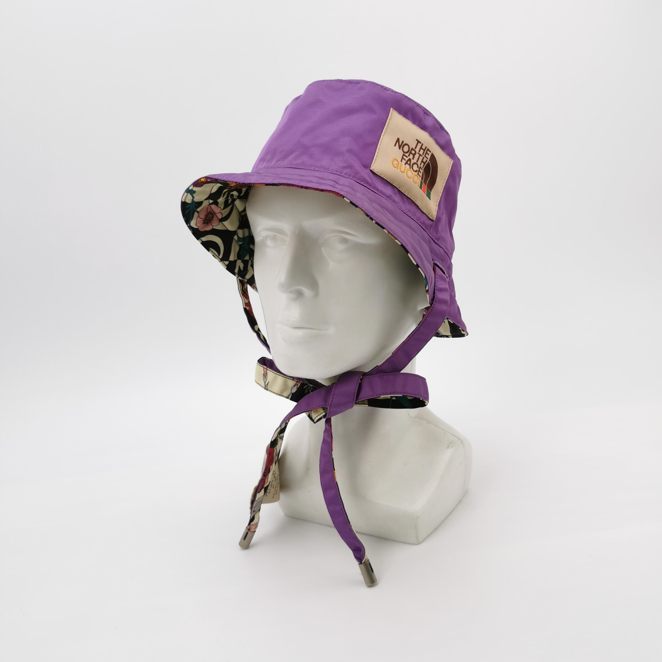 Gucci × The North Face Gucci x The North Face Reversible Bucket Hat L Size ONE SIZE - 2 Thumbnail
