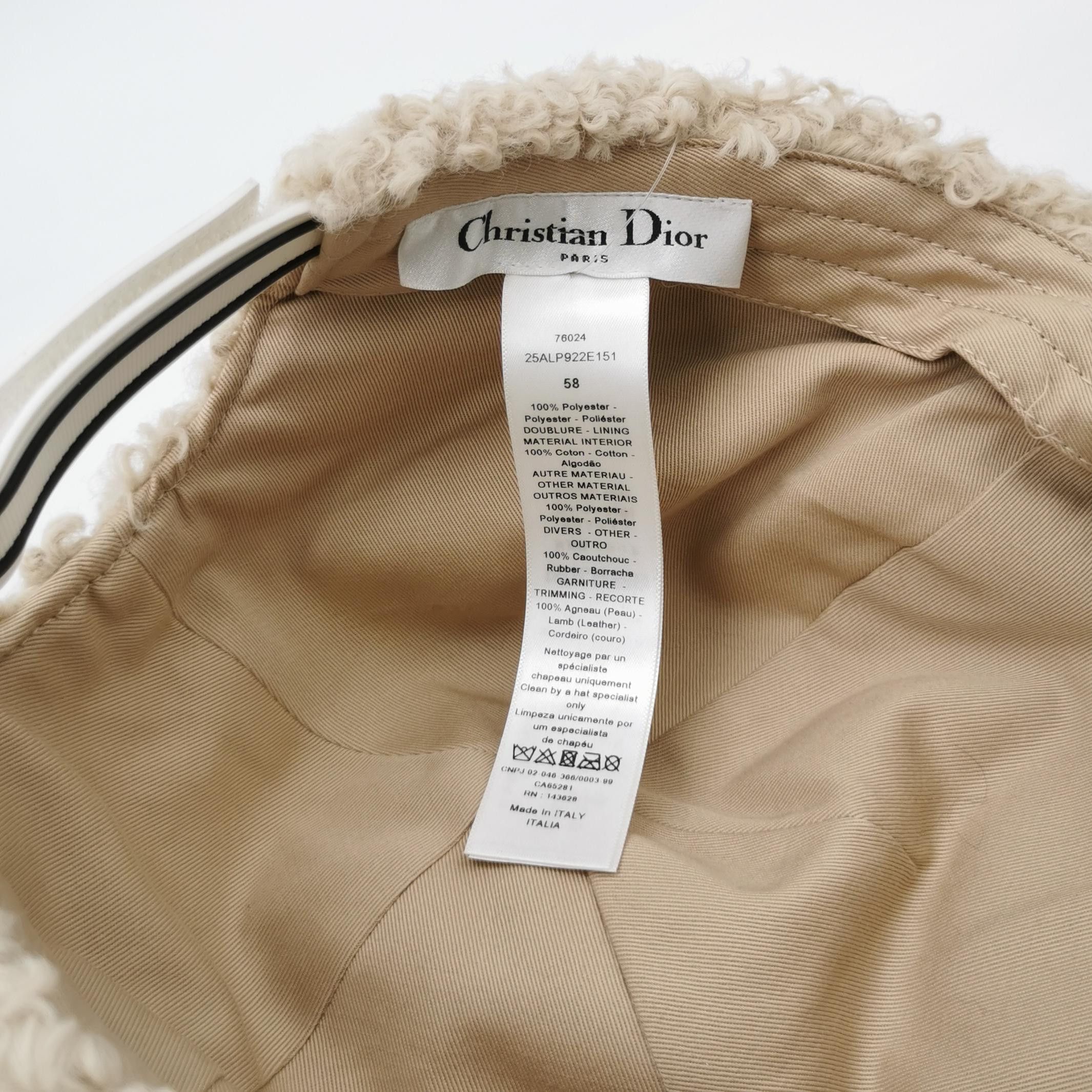 Dior DiorAlps Star Logo Baseball Cap Size 58 Size ONE SIZE - 5 Thumbnail