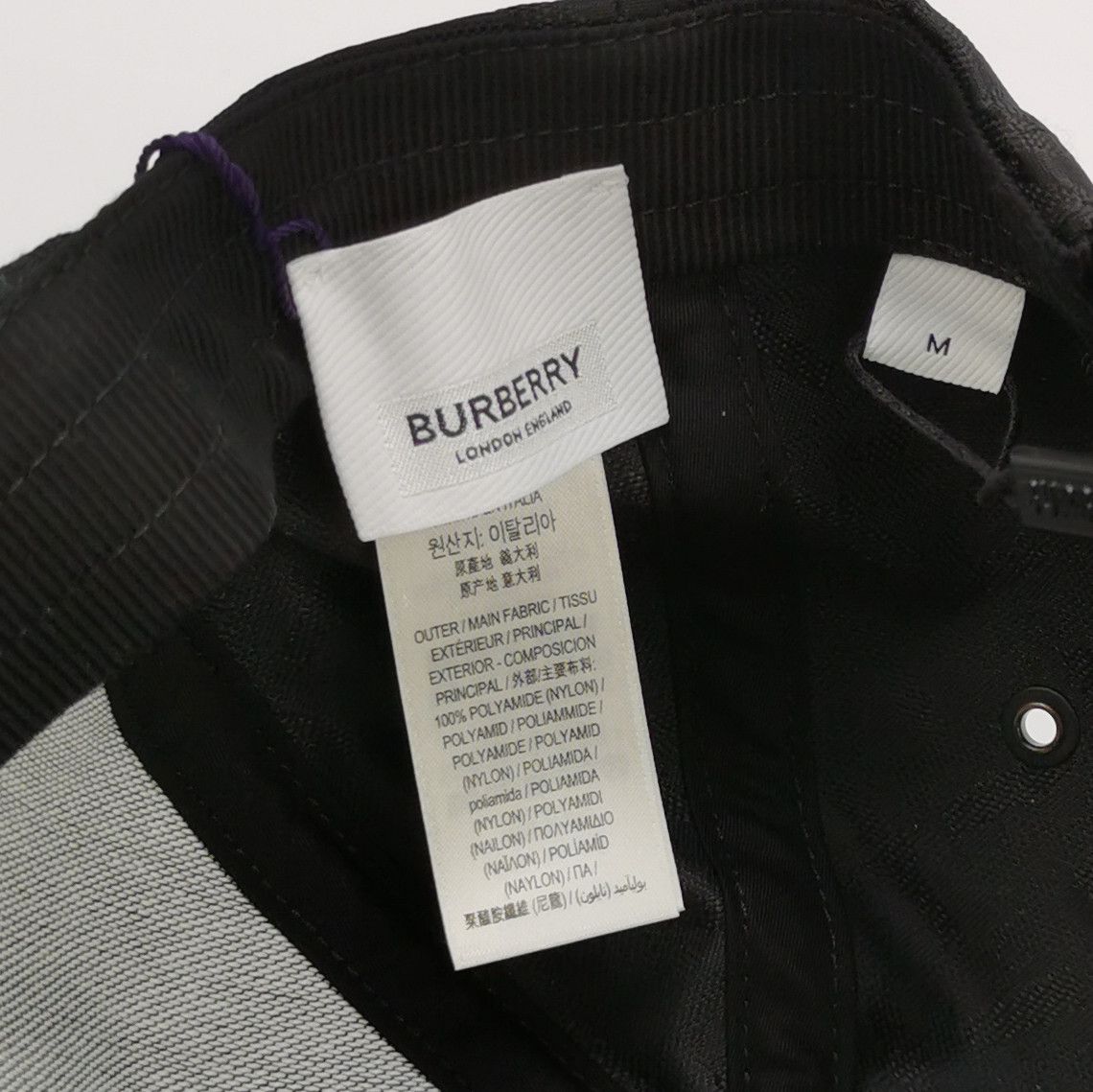 Burberry Burberry Monogram Baseball Cap Size M Size ONE SIZE - 4 Thumbnail