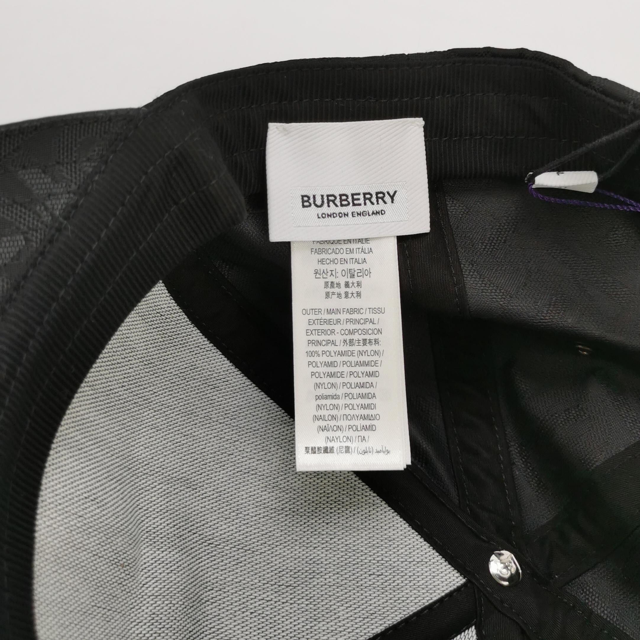 Burberry Burberry Monogram Logo Baseball Cap Size One Size Size ONE SIZE - 4 Thumbnail
