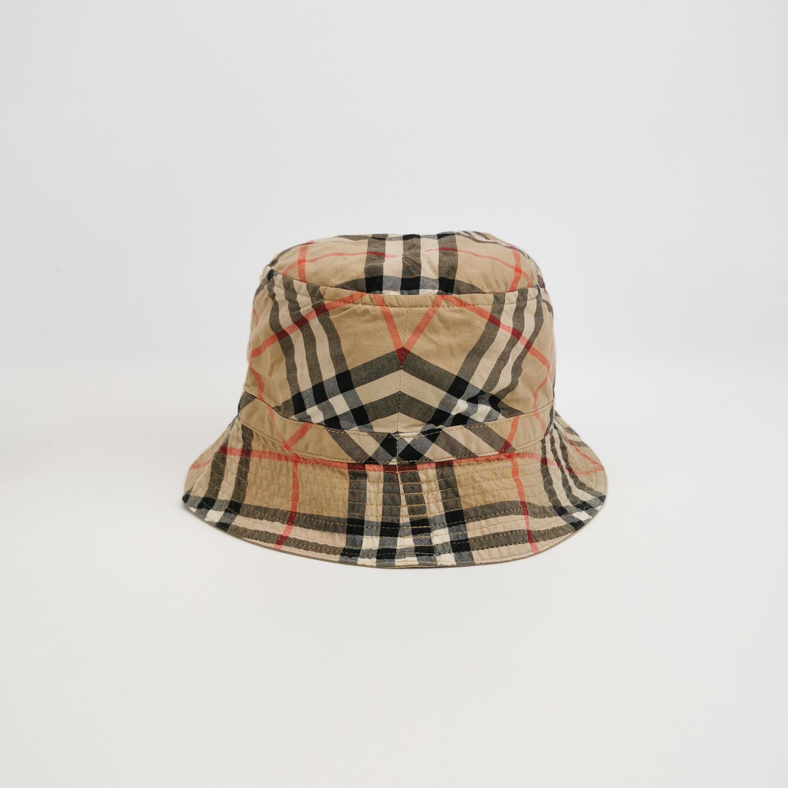 Burberry Burberry Vintage Check Bucket Hat Size M Size ONE SIZE - 2 Thumbnail