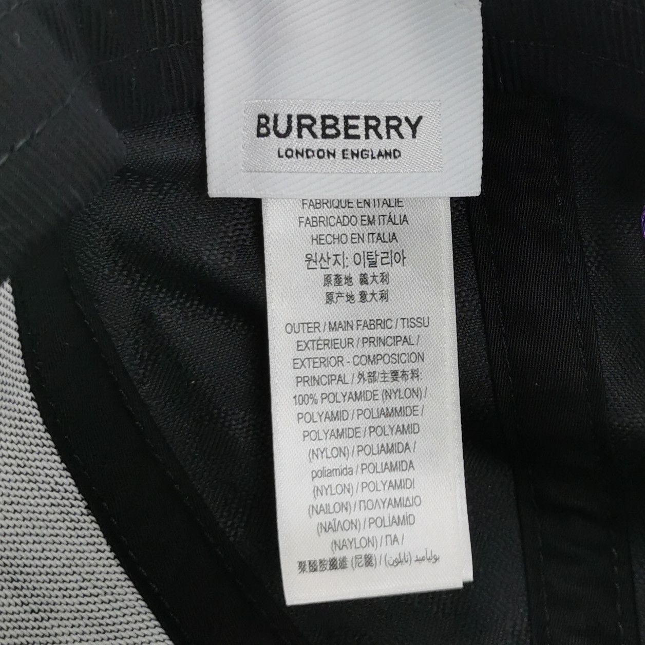 Burberry Burberry Monogram Logo Baseball Cap Size ONE SIZE - 4 Thumbnail
