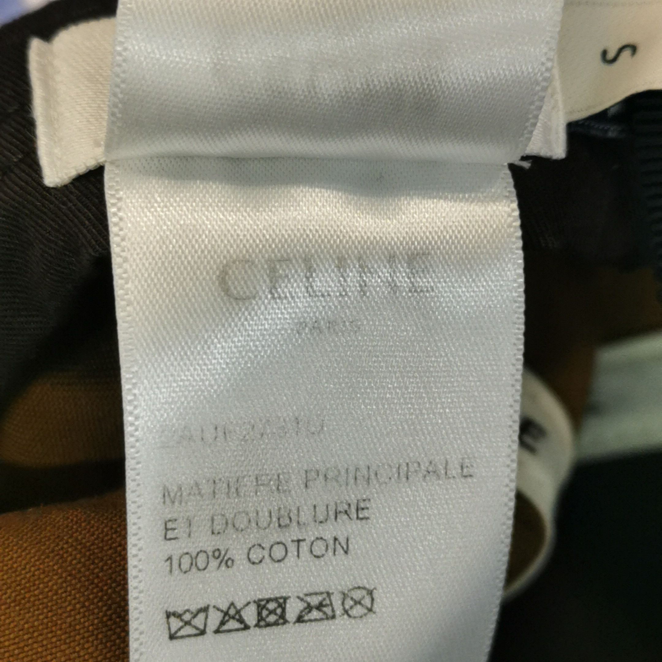 Celine Celine Triomphe Logo Baseball Cap Size ONE SIZE - 6 Thumbnail