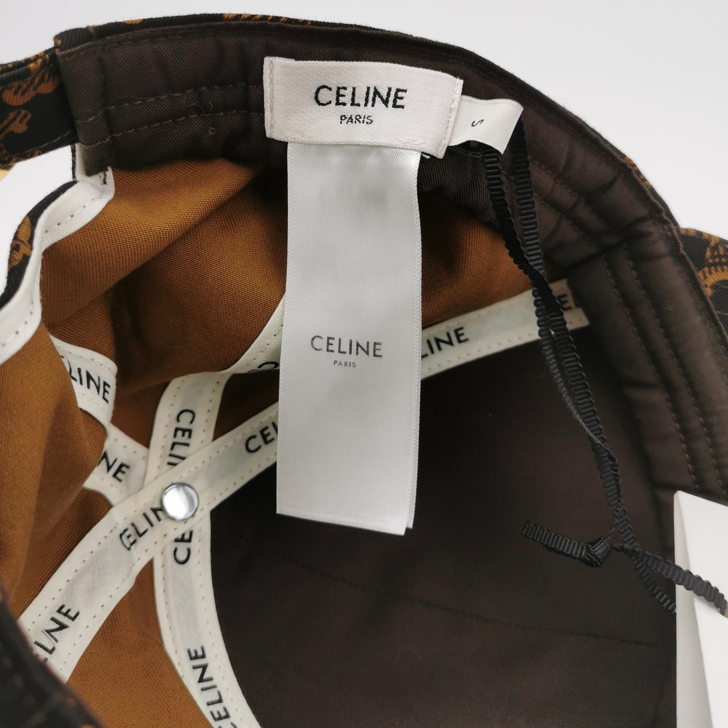 Celine Celine Triomphe Logo Baseball Cap Size ONE SIZE - 4 Thumbnail