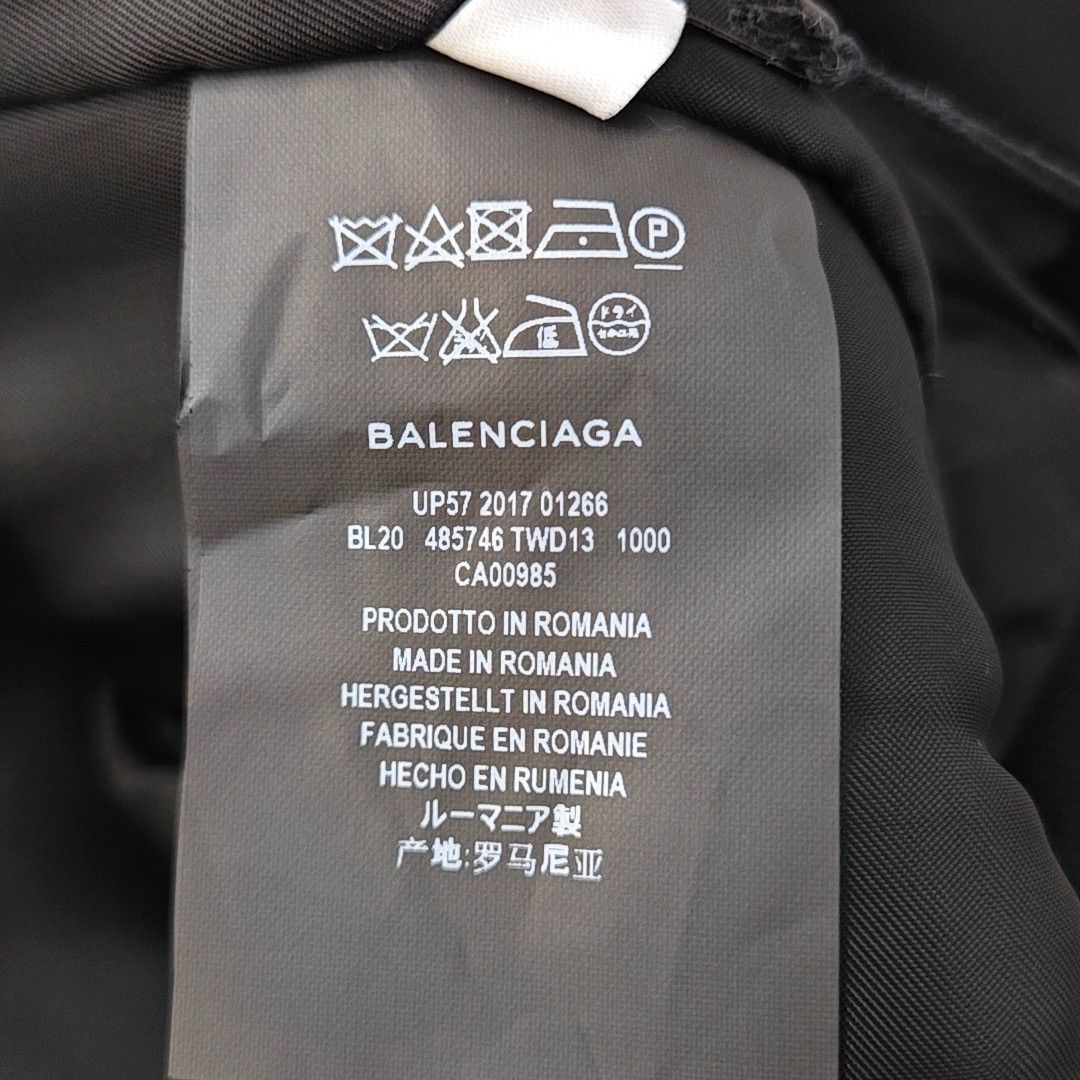 Balenciaga Balenciaga Nylon Bomber Jacket Size M Size US M / EU 48-50 / 2 - 4 Thumbnail
