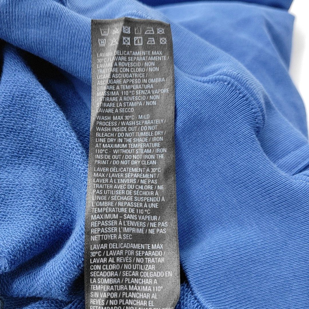 Balenciaga Balenciaga Fashion Institute Hoodie Blue Size S Size US S / EU 44-46 / 1 - 4 Thumbnail