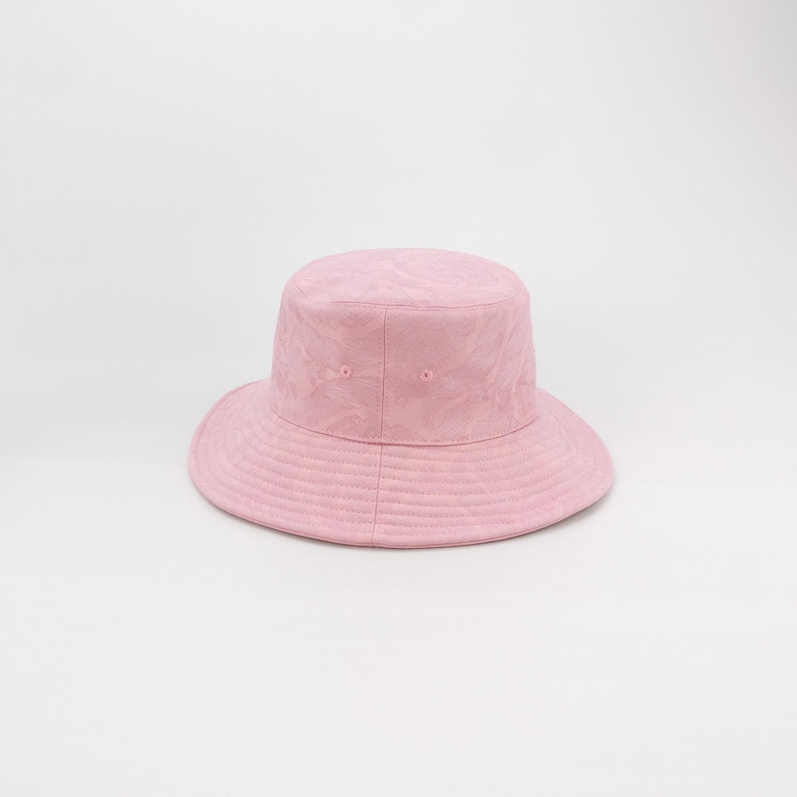 Versace Versace Logo Bucket Hat Pink Size 60 Size ONE SIZE - 3 Thumbnail