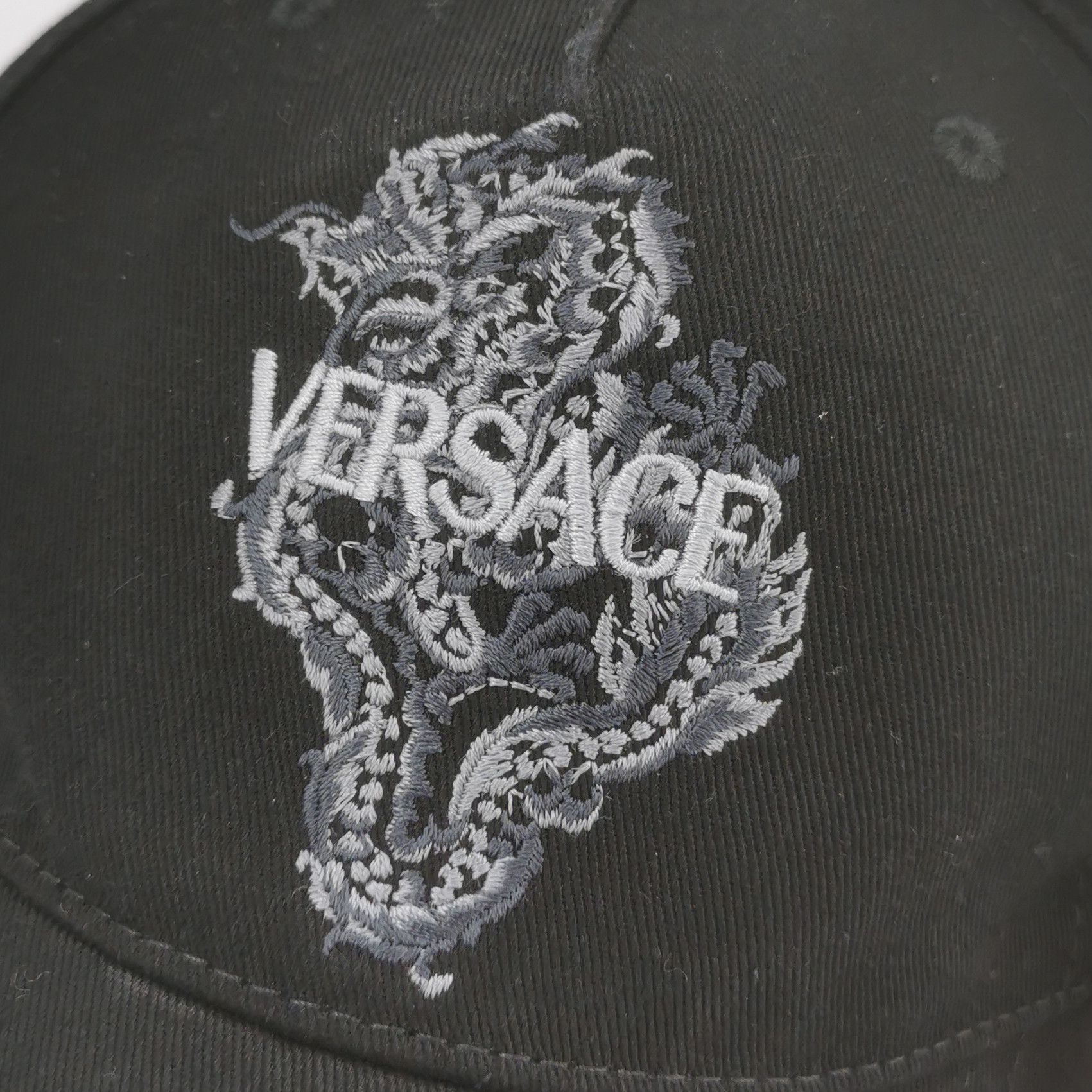 Versace Versace Embroidered Logo Baseball Cap Size ONE SIZE - 4 Thumbnail