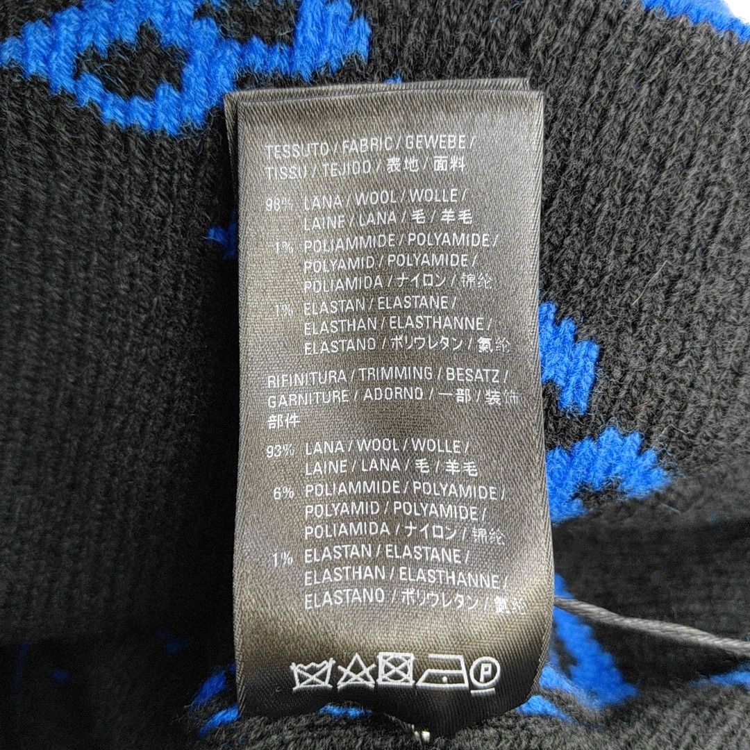 Balenciaga Balenciaga All-Over Logo Knit Sweater Size M Size US M / EU 48-50 / 2 - 3 Thumbnail