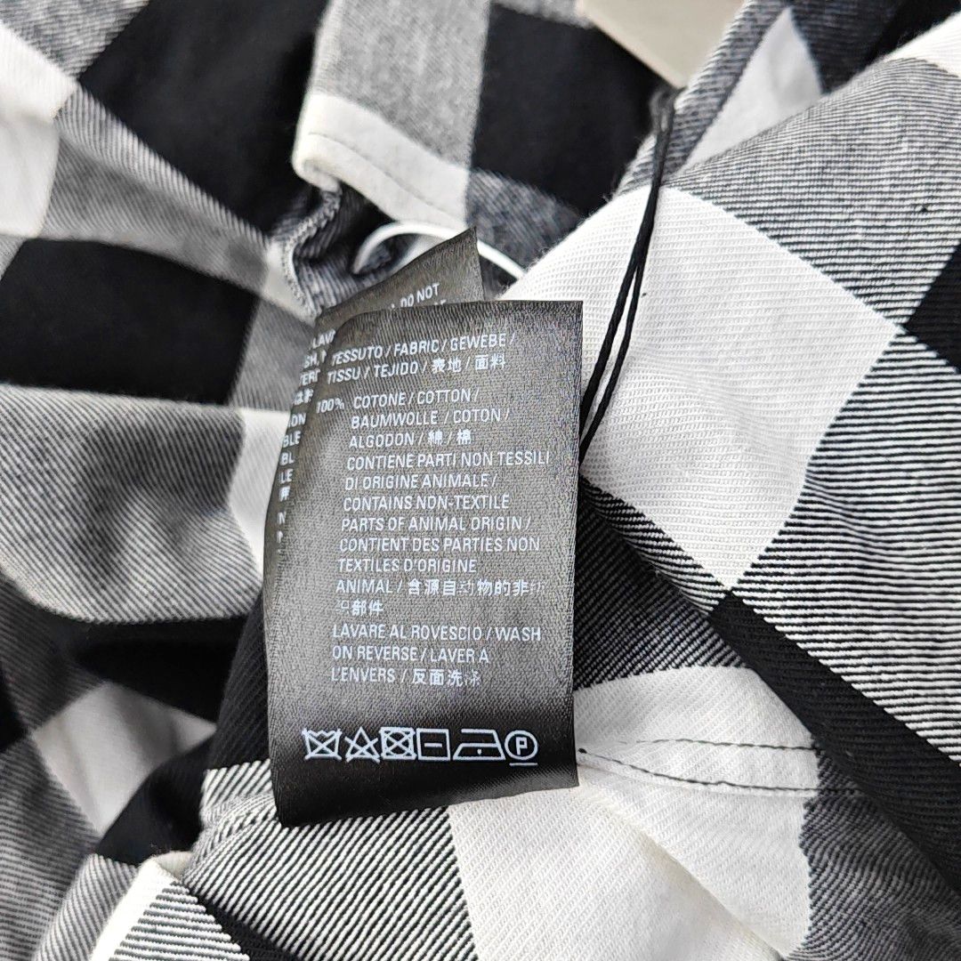 Balenciaga Balenciaga Checkered Shirt Size S Size US S / EU 44-46 / 1 - 3 Thumbnail