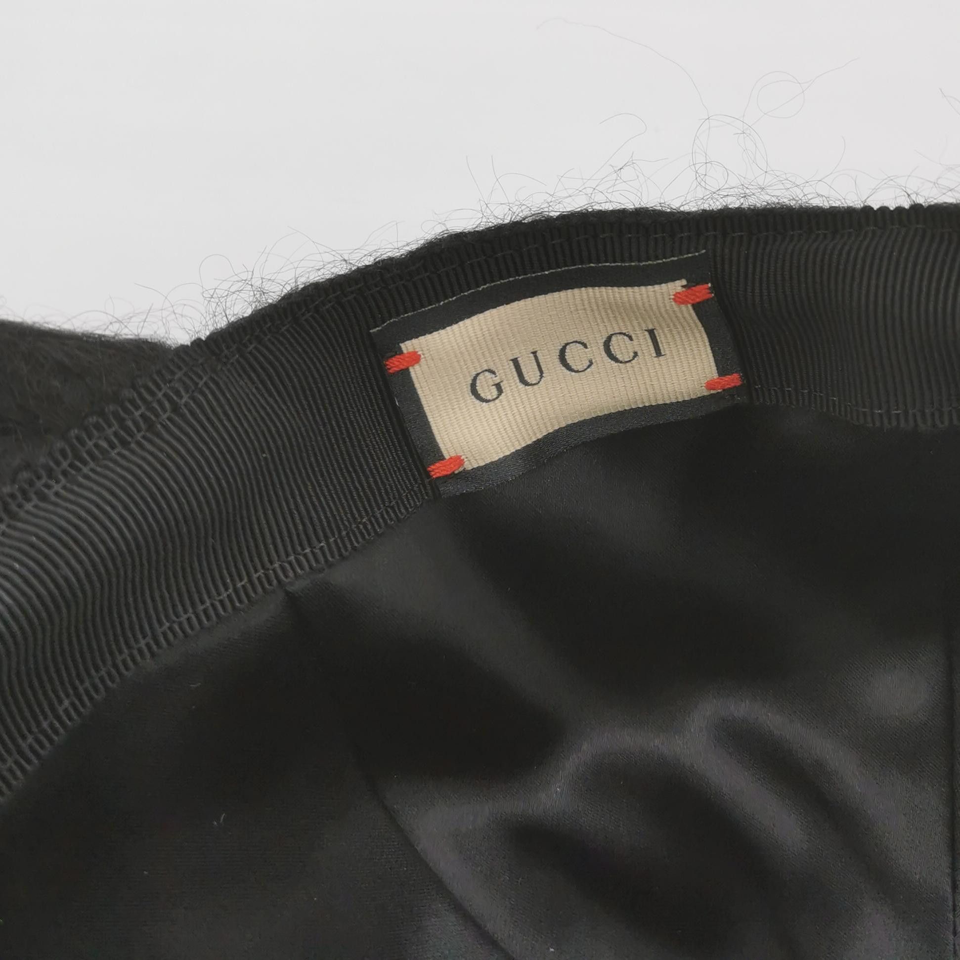 Gucci Gucci Mohair Double G Baseball Cap Size ONE SIZE - 5 Thumbnail
