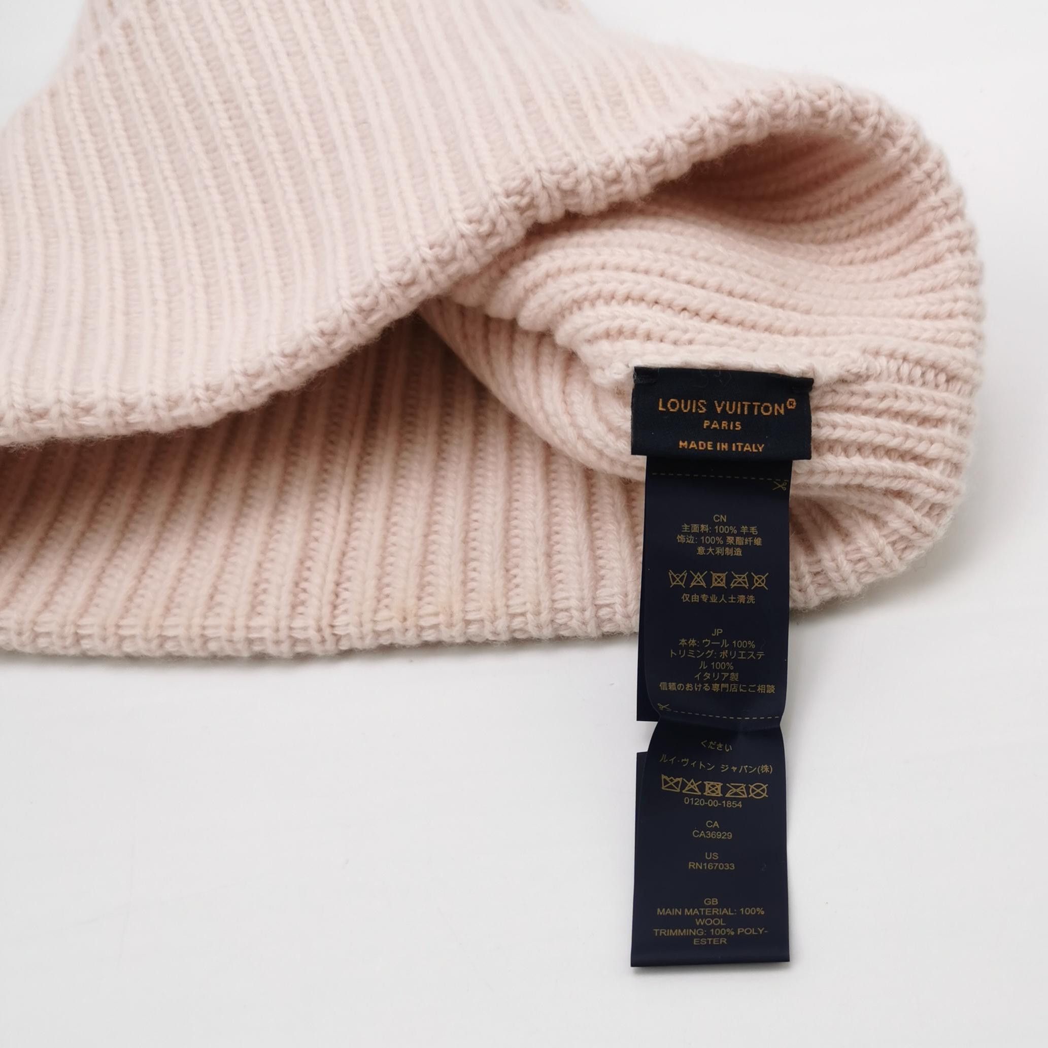 Louis Vuitton Louis Vuitton Monogram Wool Beanie Size ONE SIZE - 5 Thumbnail