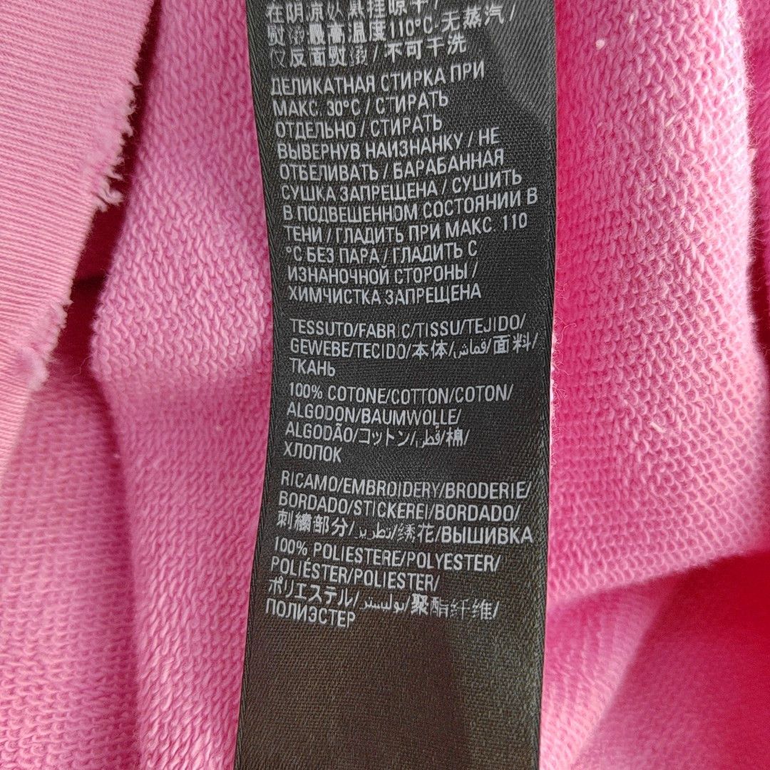 Balenciaga Balenciaga Embroidered Logo Sweatshirt Pink Size XL Size US XL / EU 56 / 4 - 3 Thumbnail