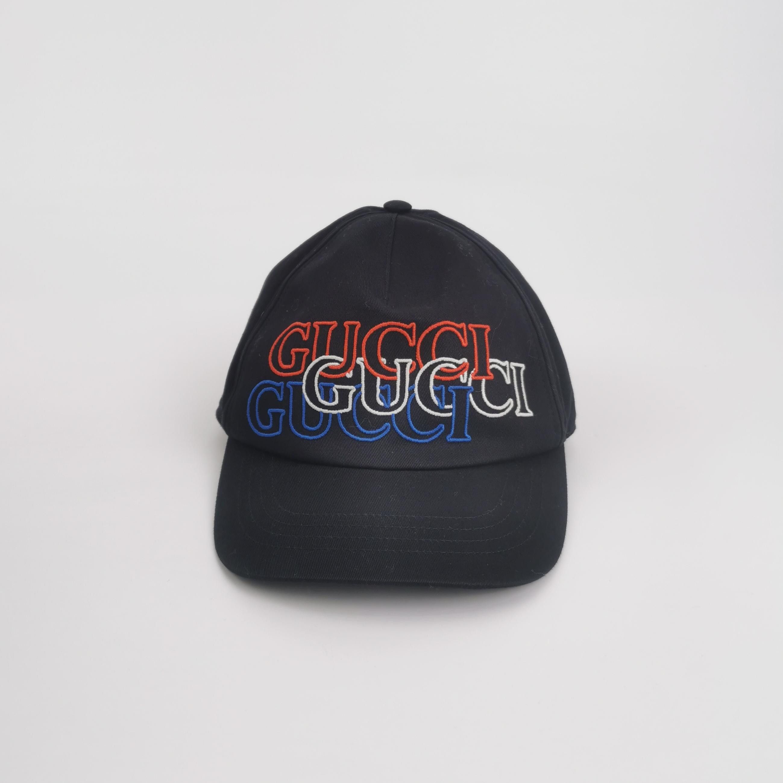 Gucci Gucci Multi-Color Logo Baseball Cap Size ONE SIZE - 5 Thumbnail