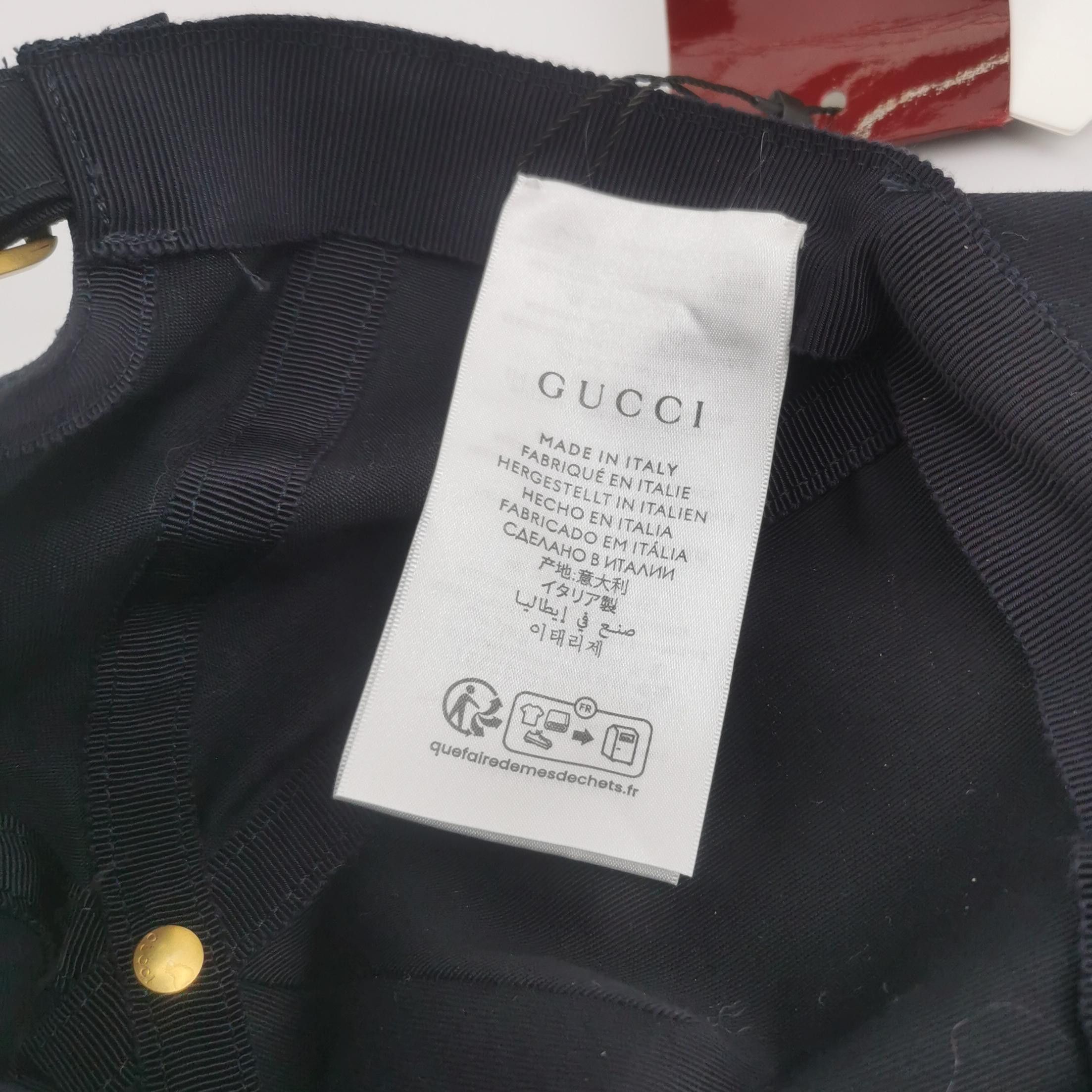 Gucci Gucci Multi-Color Logo Baseball Cap Size ONE SIZE - 4 Thumbnail
